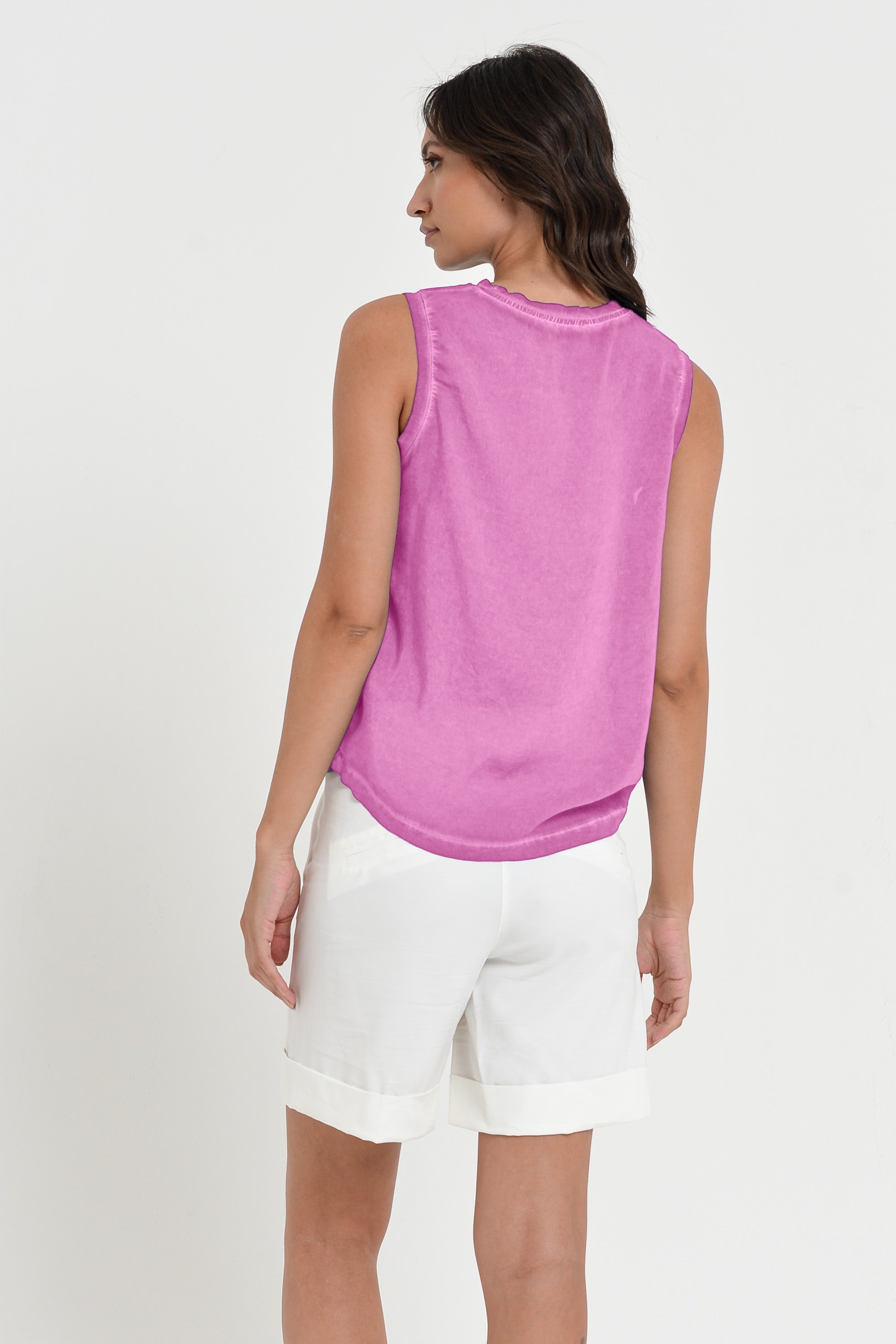 Moon Tank - Women's Sleeveless Tank - Candy