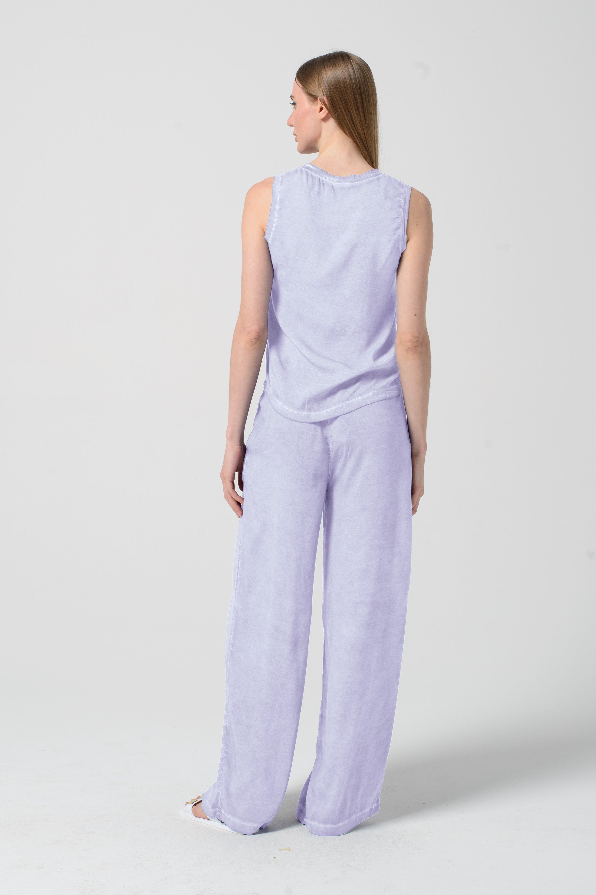 Moon Tank - Women's Sleeveless Tank - Lilac
