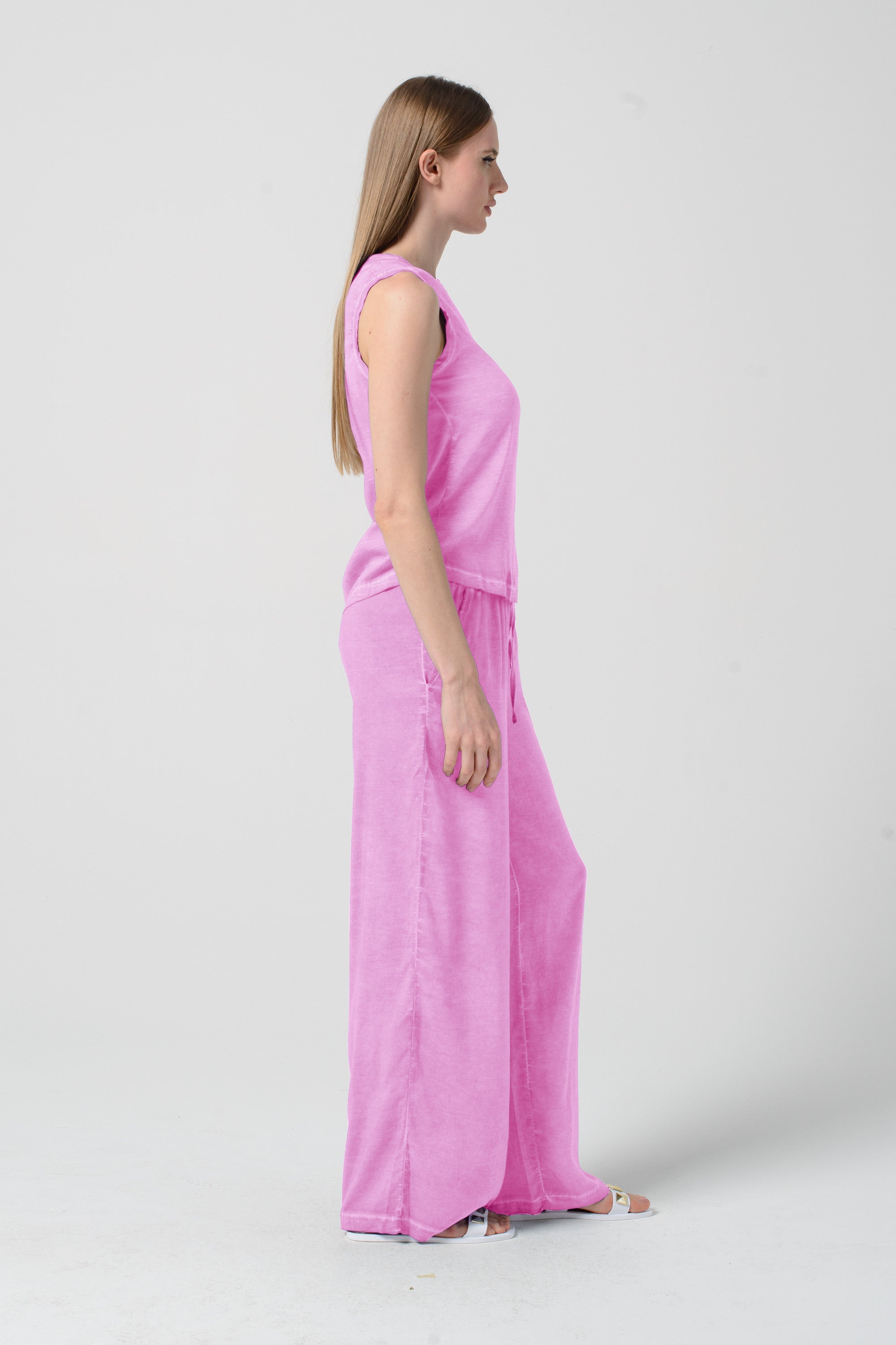 Moon Tank - Women's Sleeveless Tank - Candy