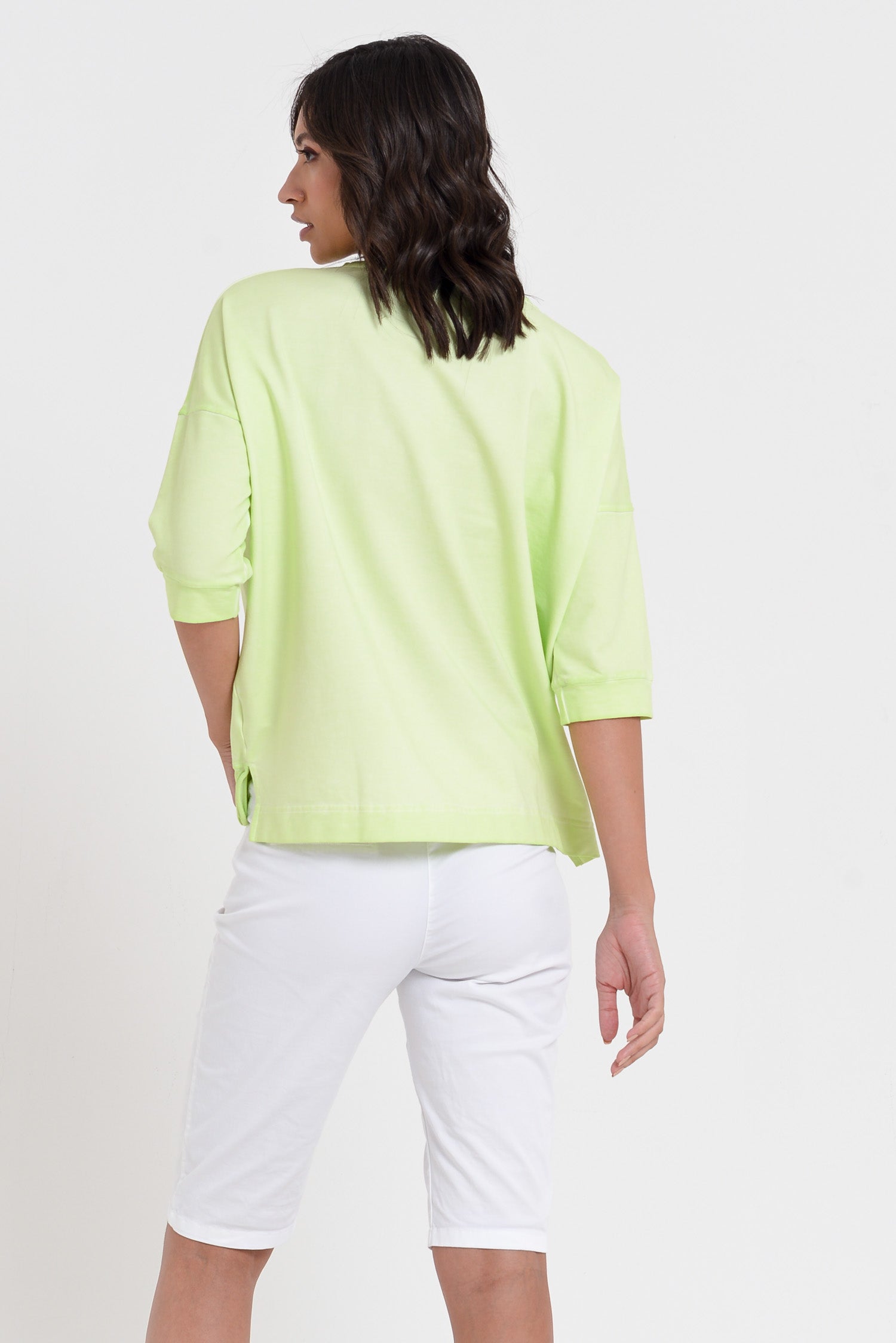 Coyote Sweatshirt - Women's Short Sleeve Sweatshirt - Margarita