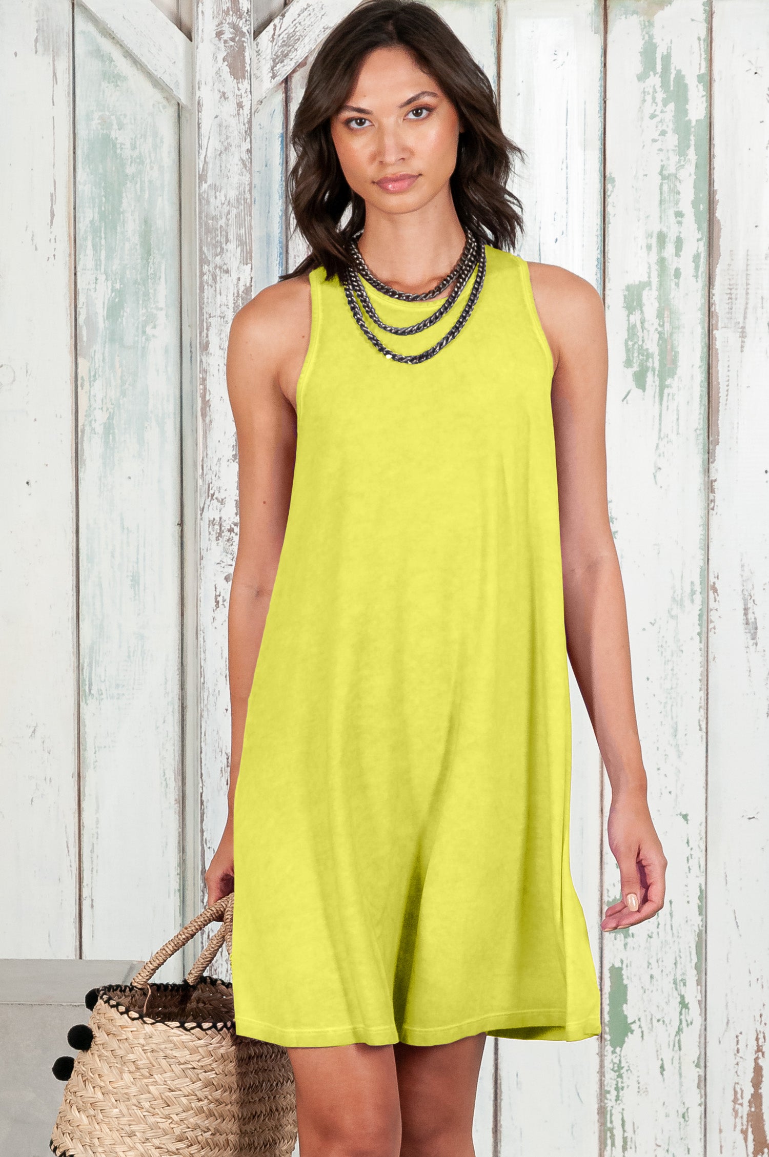 Julie Dress - Lime