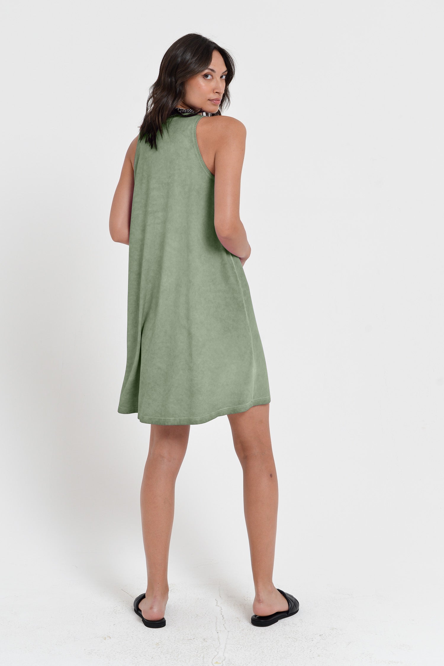 Julie Dress - Palm
