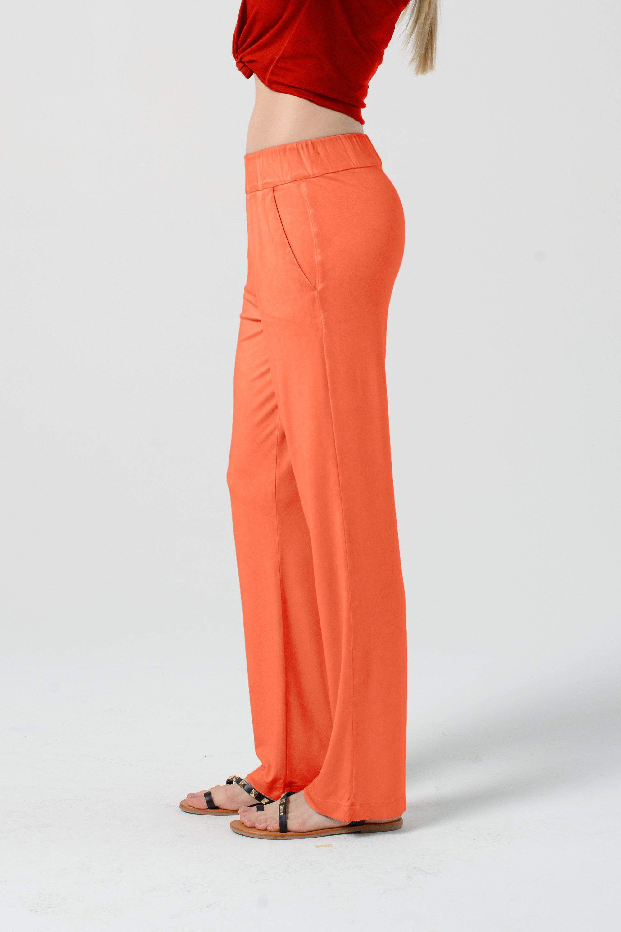 Luna Pants - Papaya