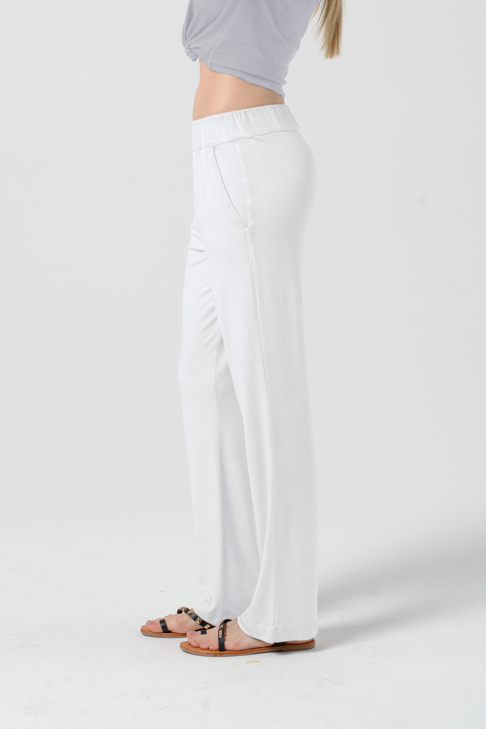 Luna Pants - White