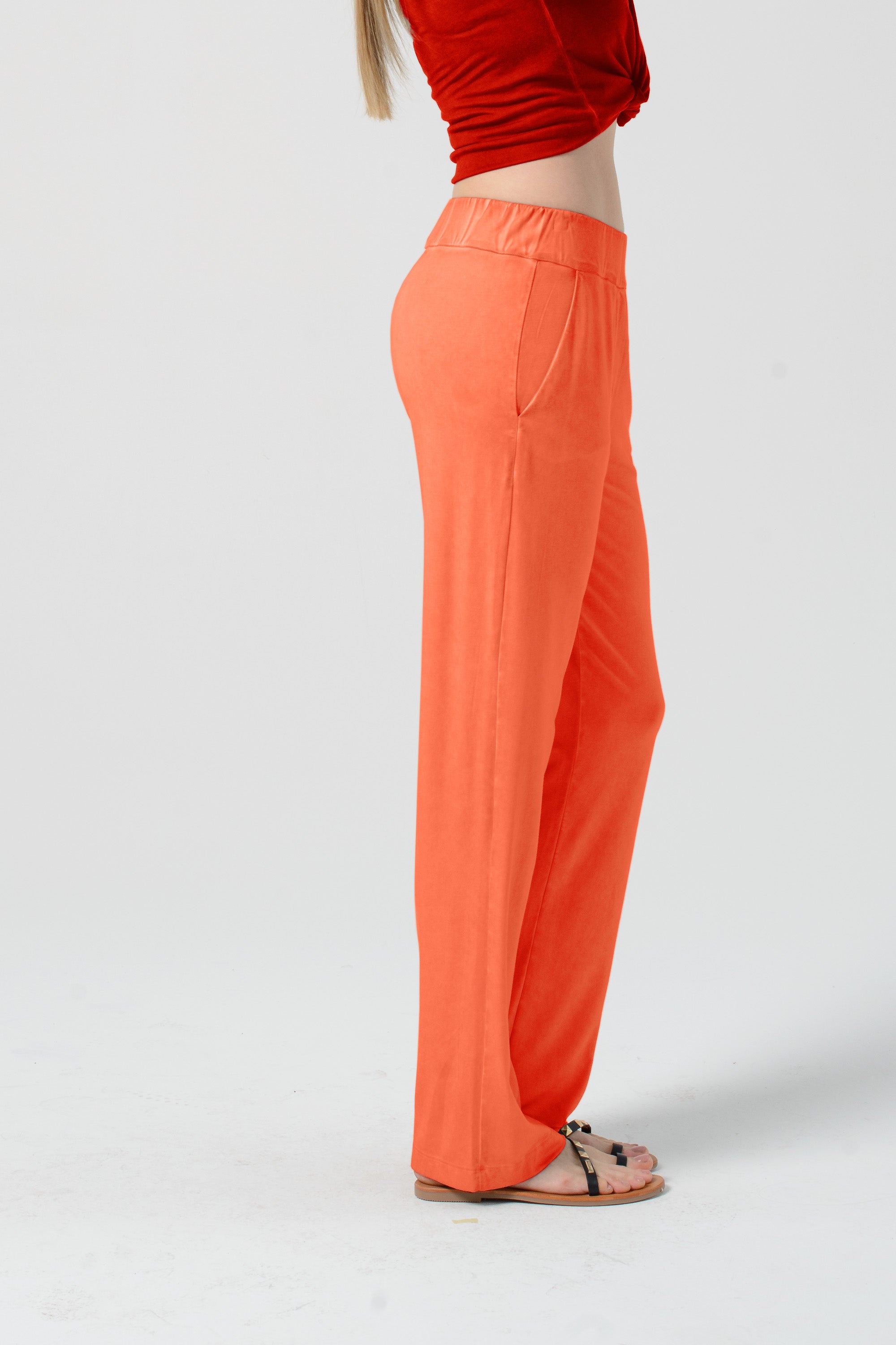 Luna Pants - Papaya