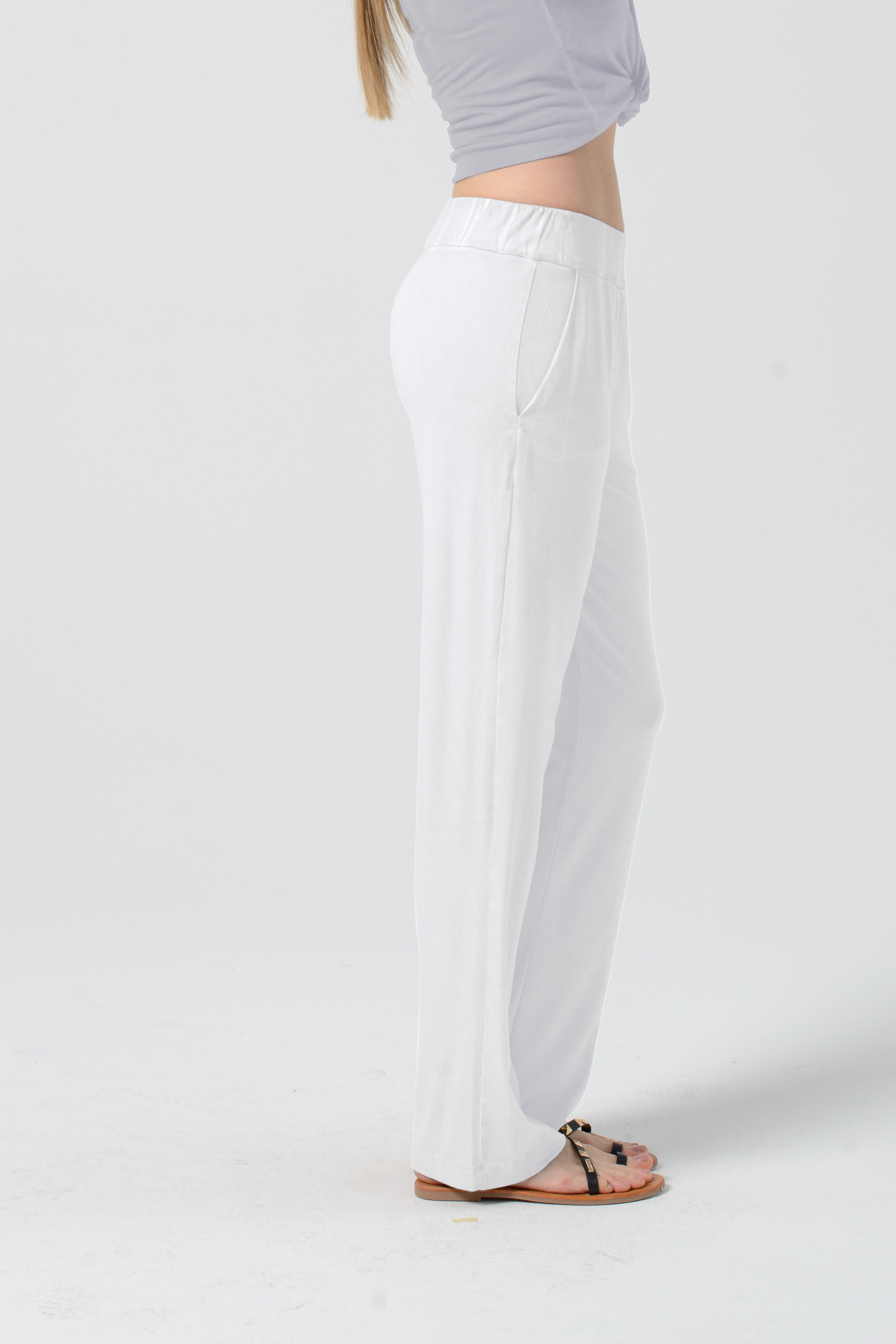 Luna Pants - White