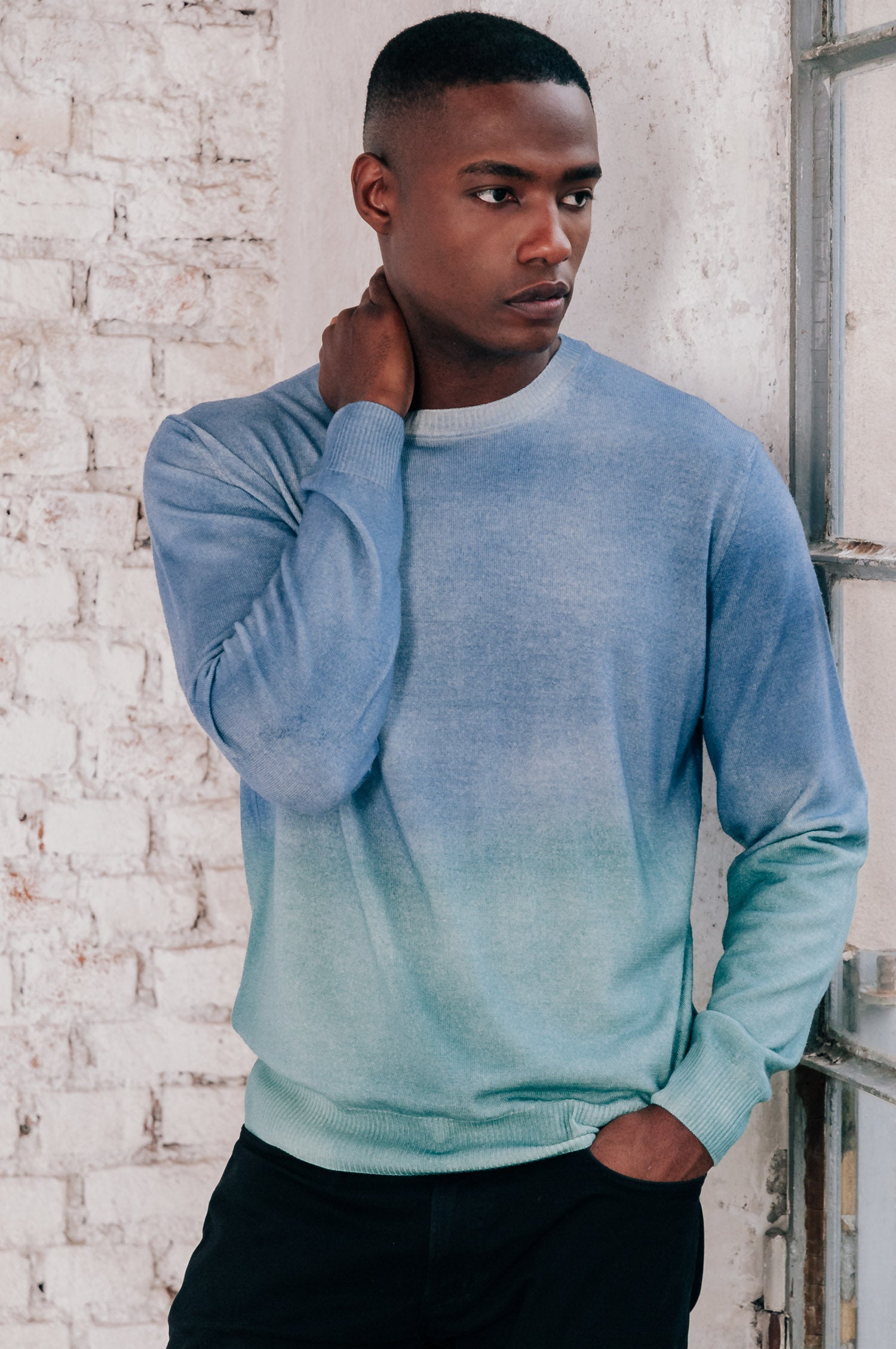 GIlls X-Spray Sweater - Cobalt