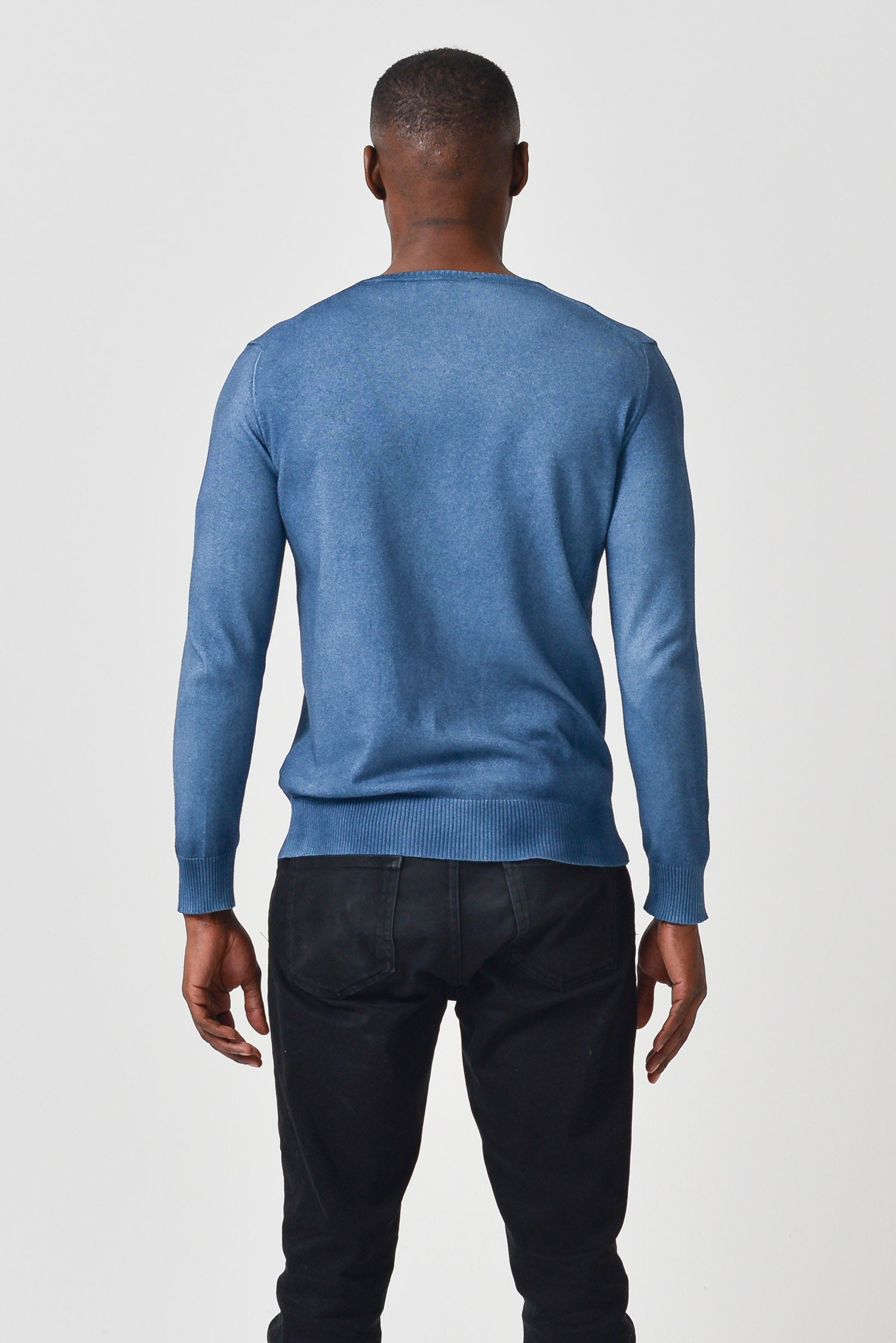 Indren Jewel - V-Neck Sweater - Amethyst