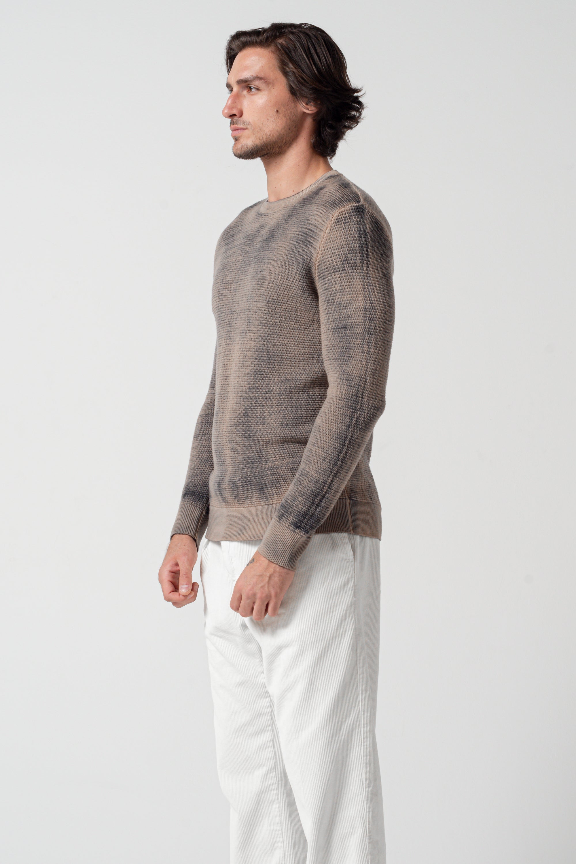 Dorset Rock Art Sweater - Dolomite