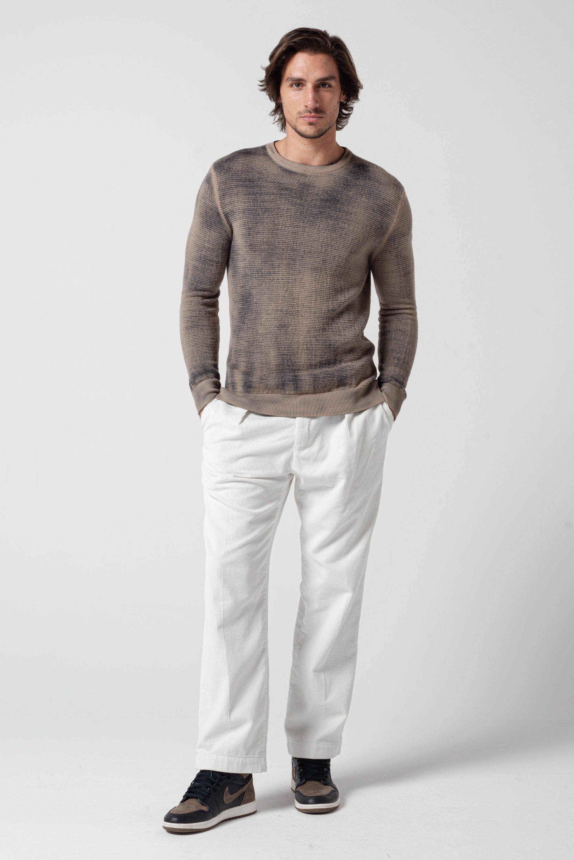 Dorset Rock Art Sweater - Dolomite