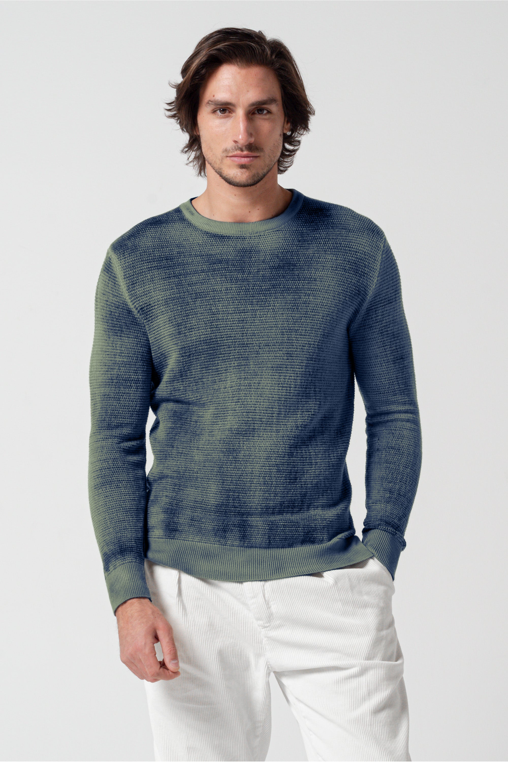 Dorset Rock Art Sweater - Chlorite