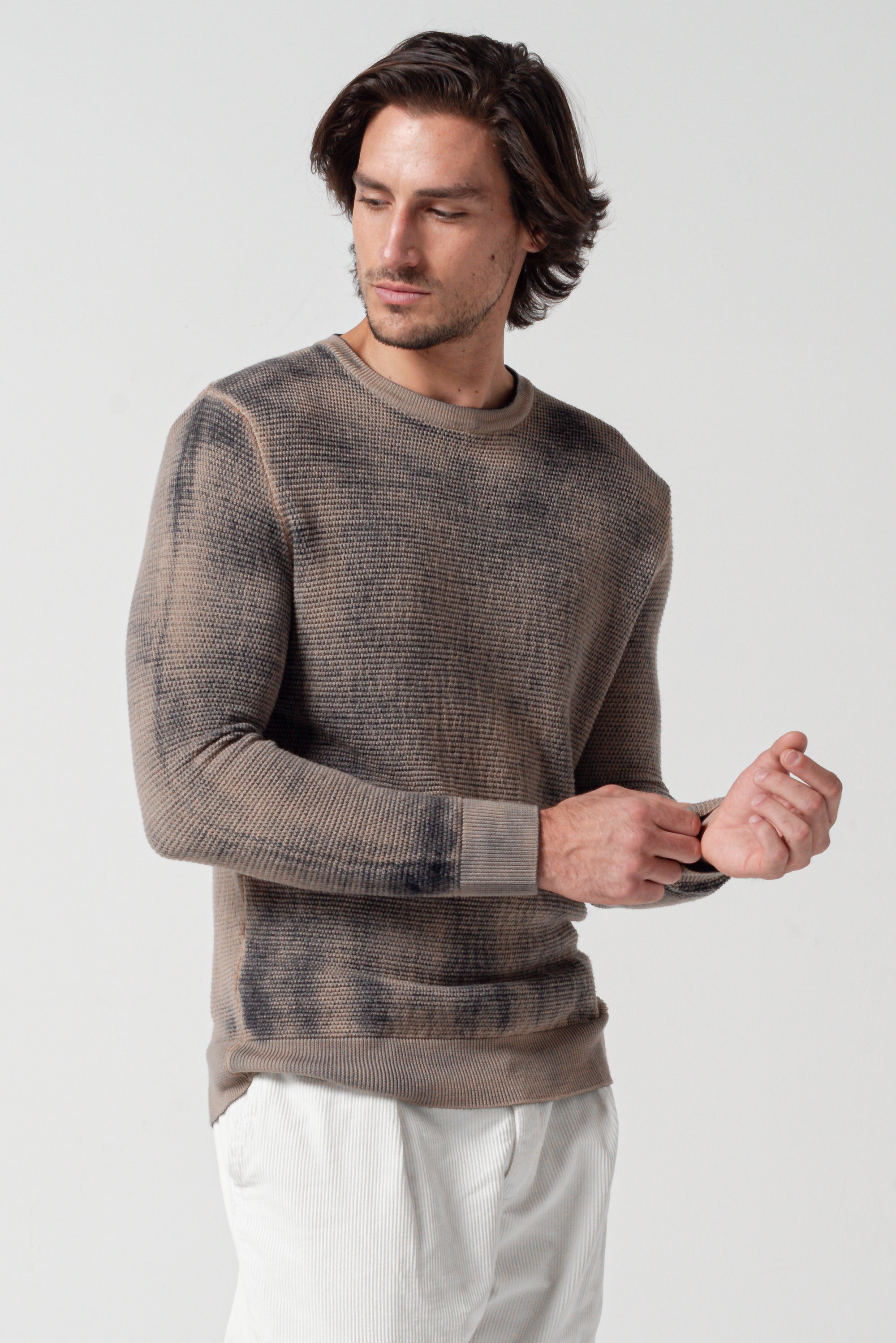 Dorset Rock Art Sweater - Dolomite