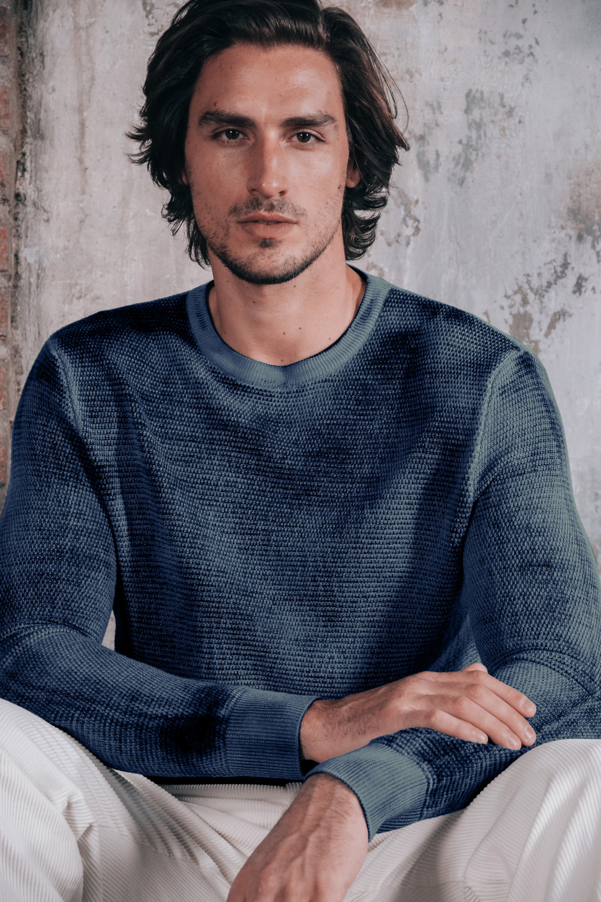 Dorset Rock Art Sweater - Chlorite