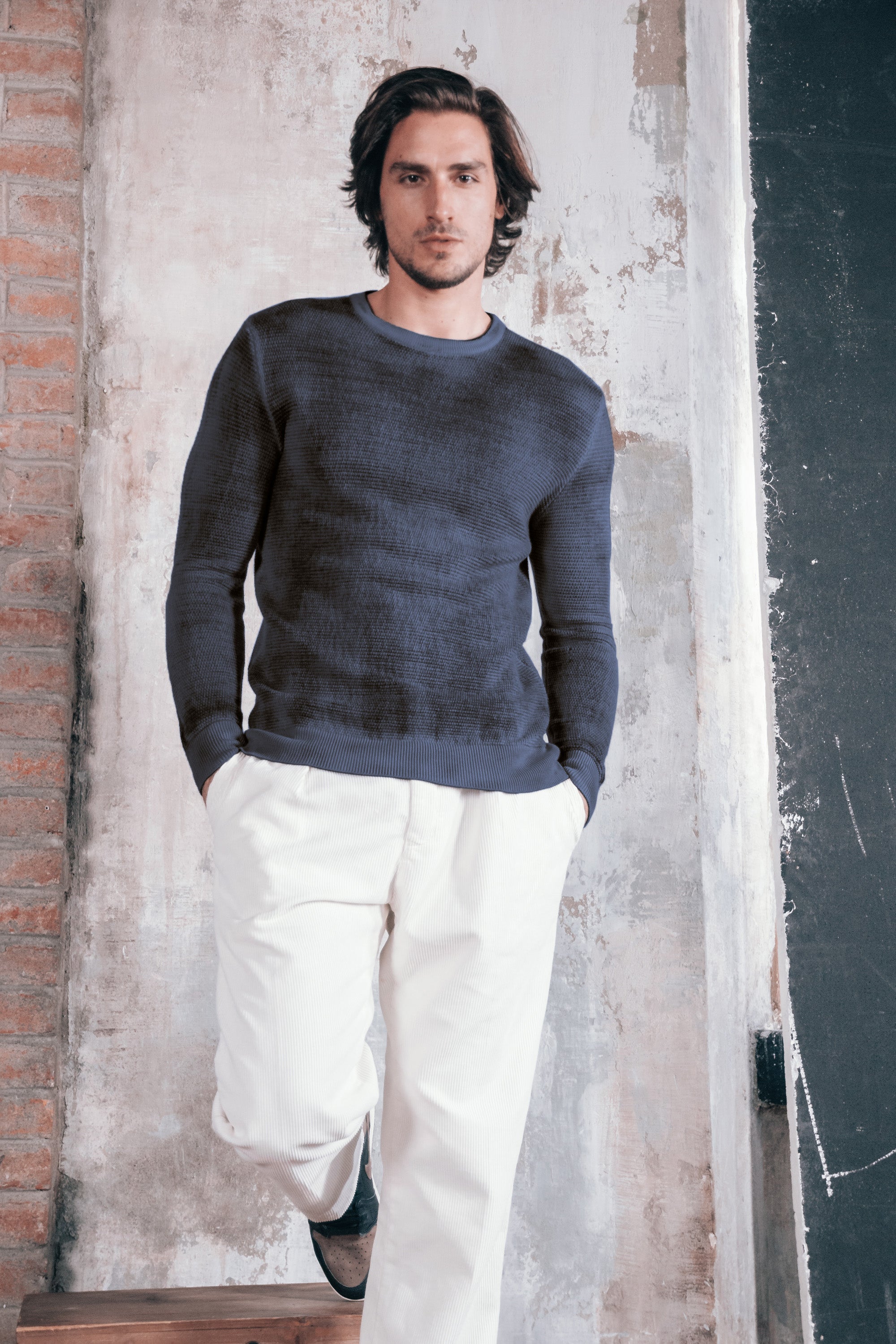 Dorset Rock Art Sweater - Rhyolite