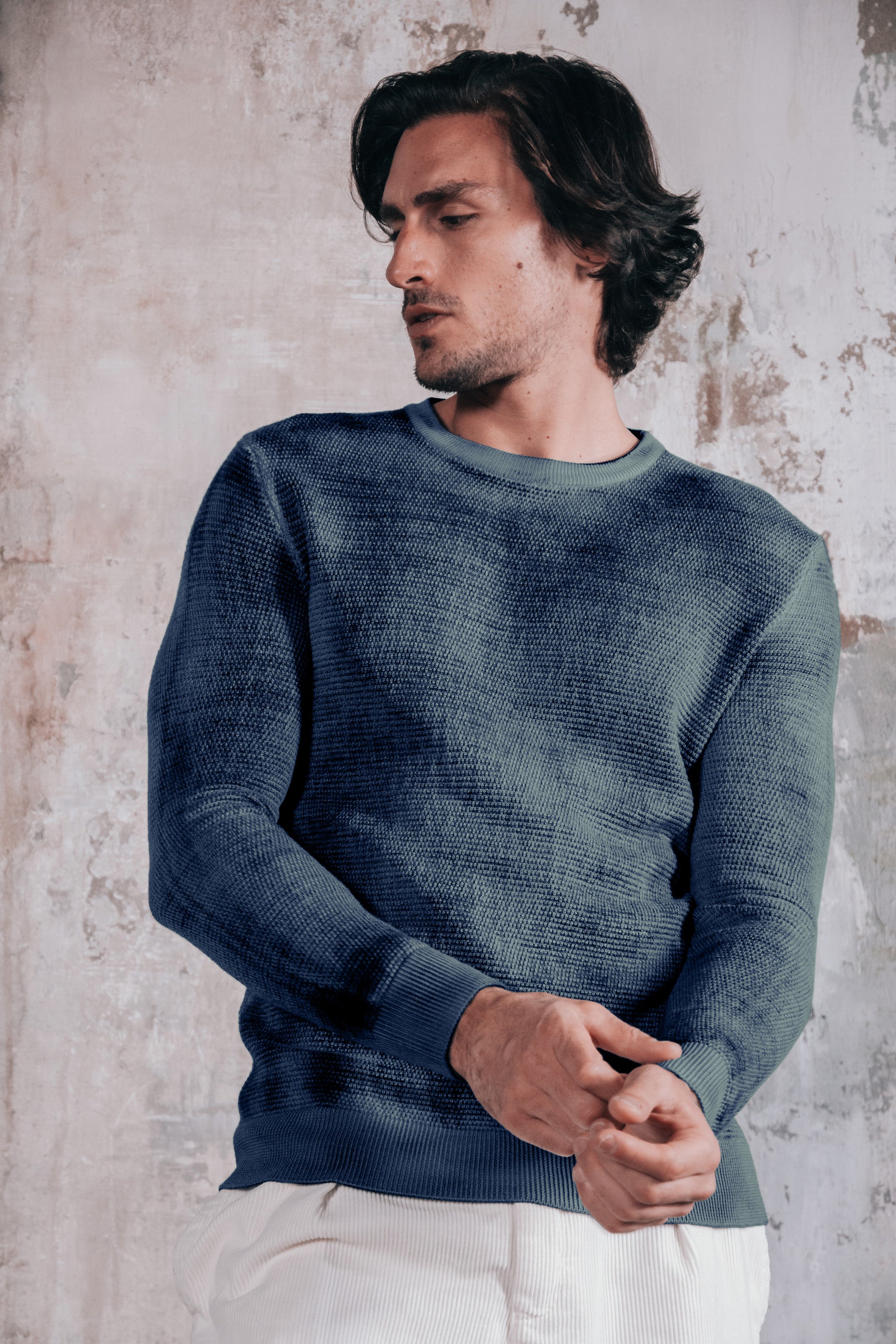 Dorset Rock Art Sweater - Chlorite