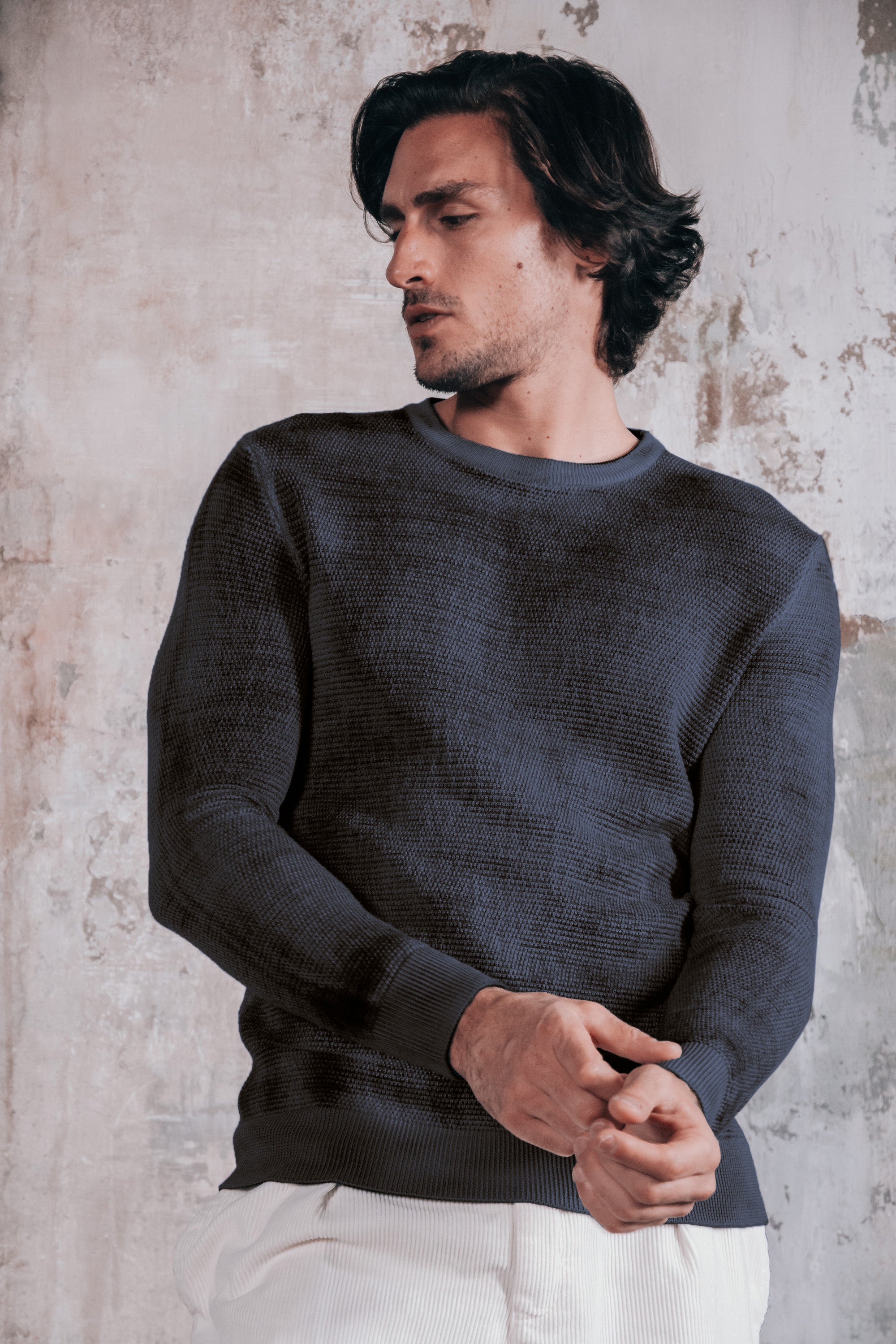 Dorset Rock Art Sweater - Rhyolite