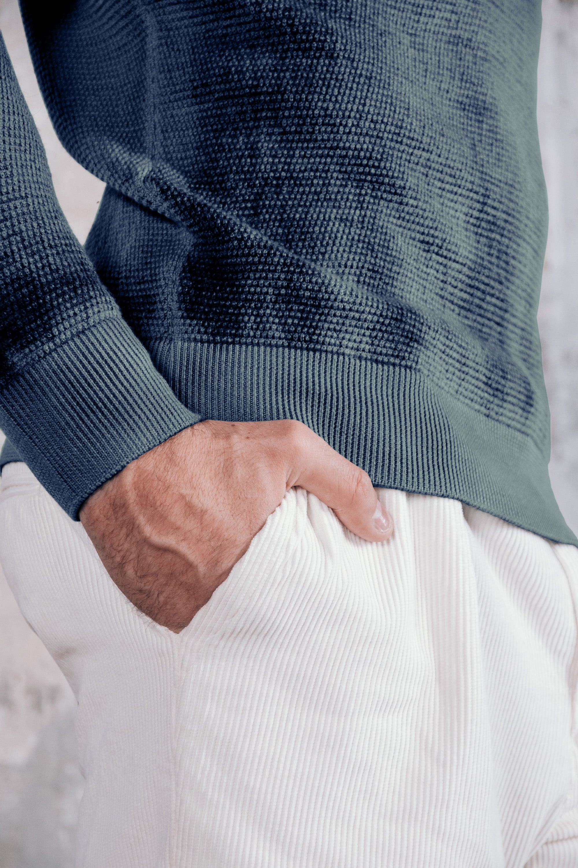 Dorset Rock Art Sweater - Chlorite