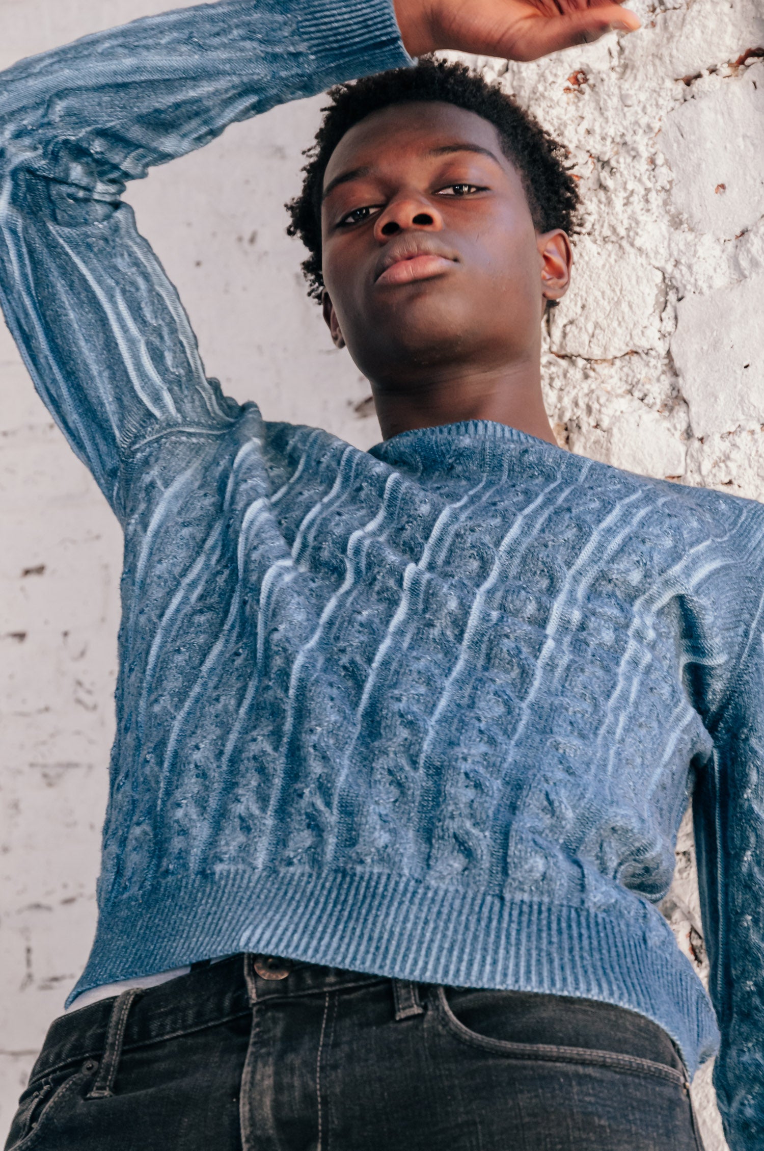 Pinter Jewel Art Sweater - Amethyst