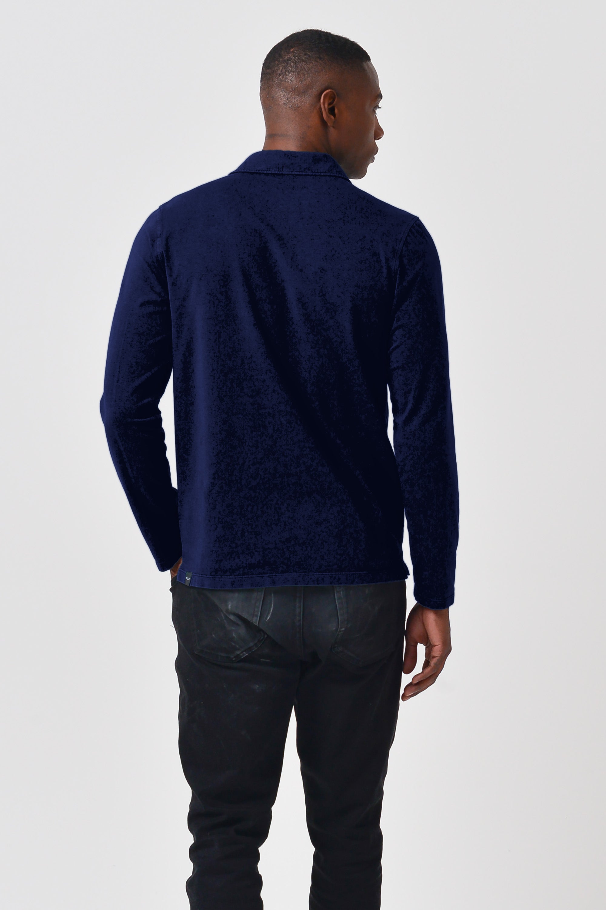 Como Polo Solid - Navy