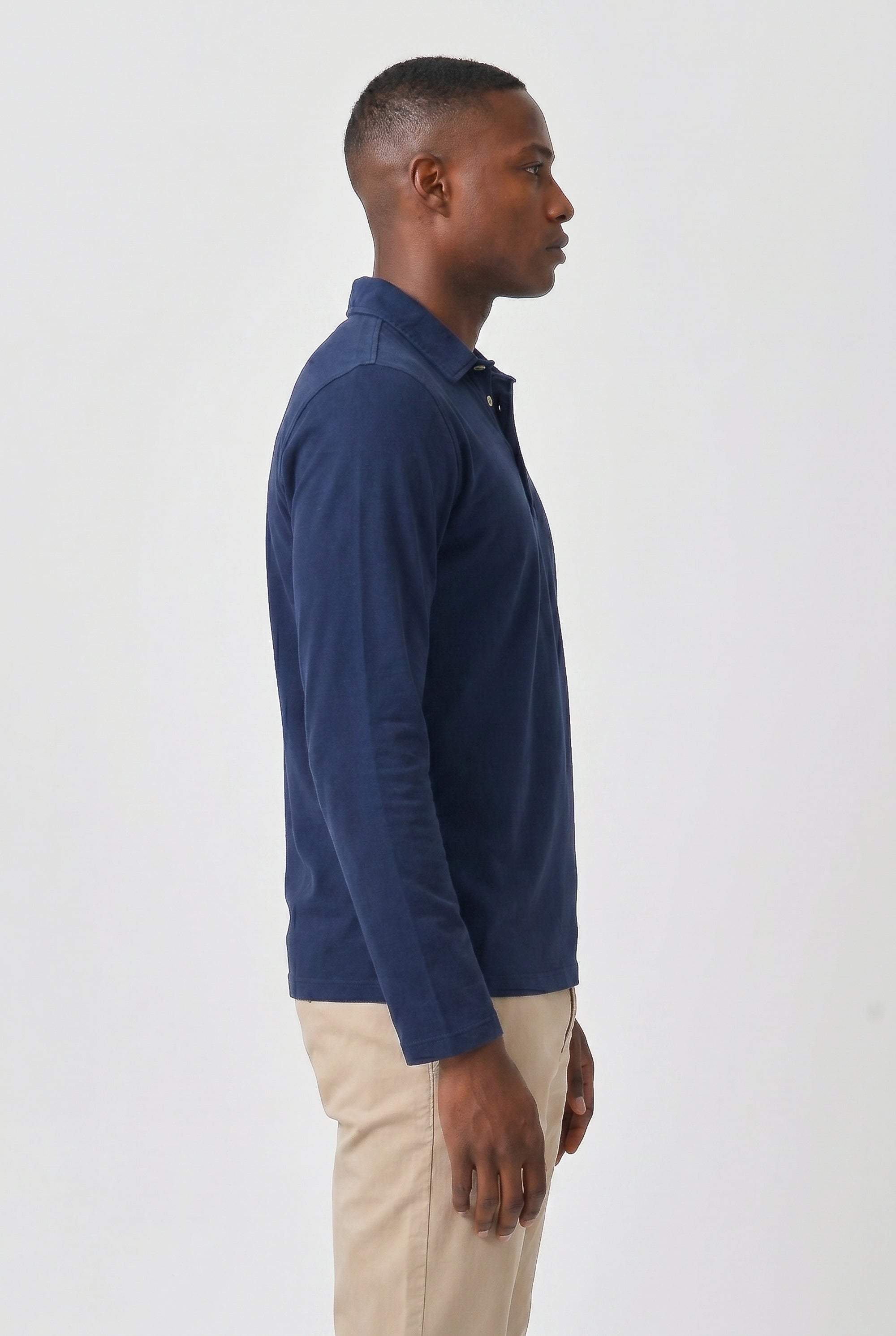 Como Polo Solid - Navy