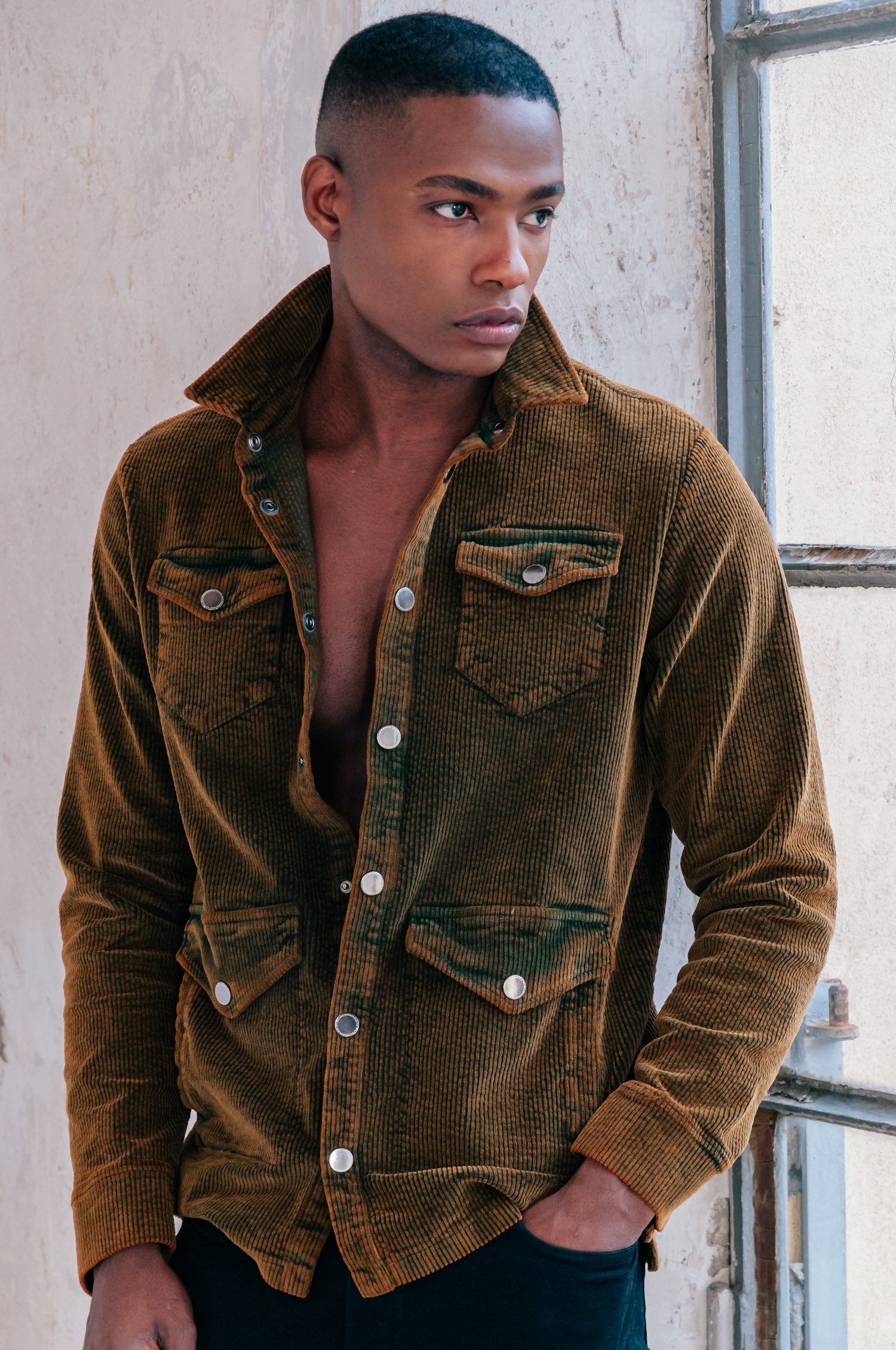 Cooper Traker Jacket in Rust