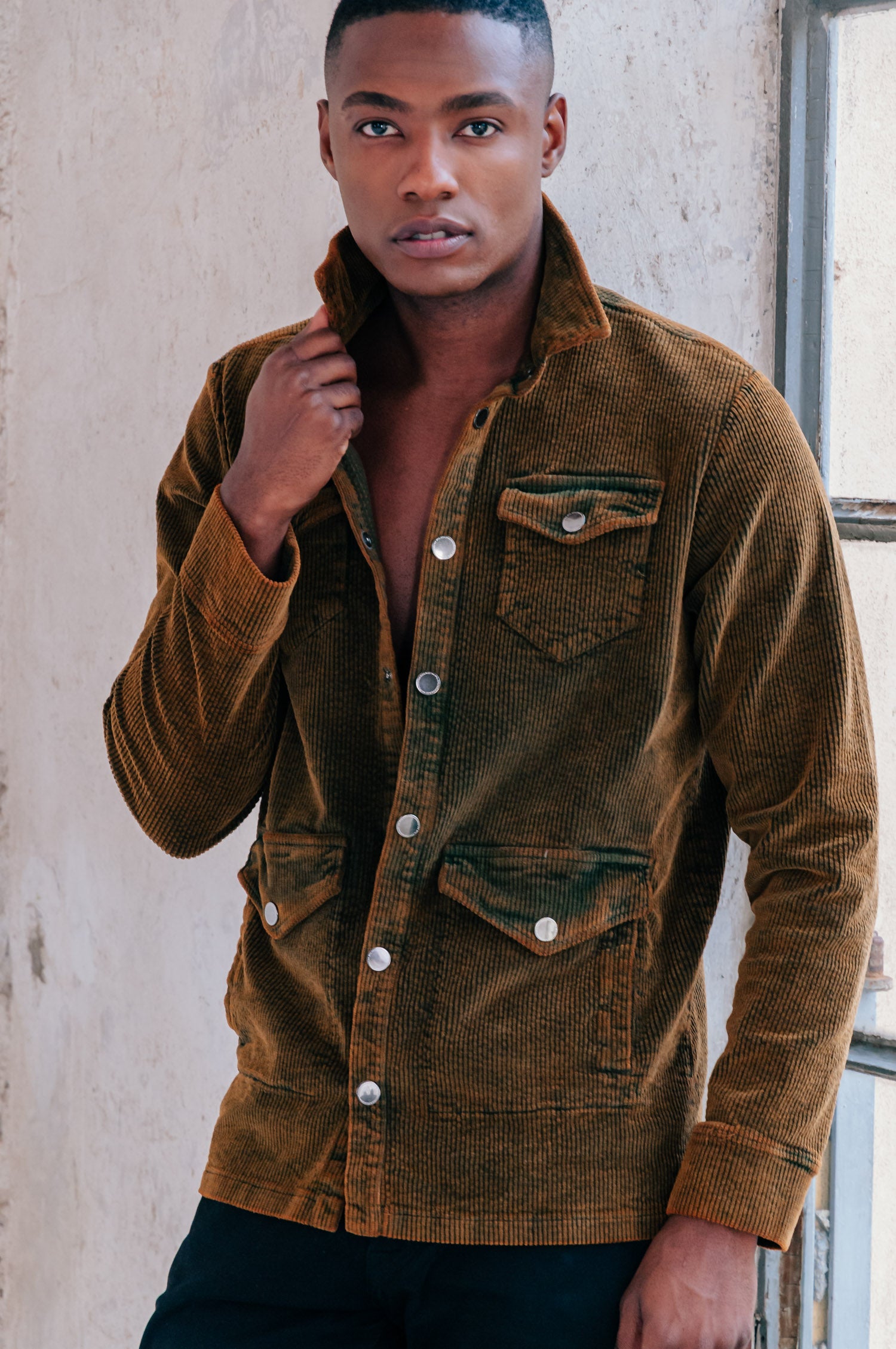 Cooper Traker Jacket in Rust