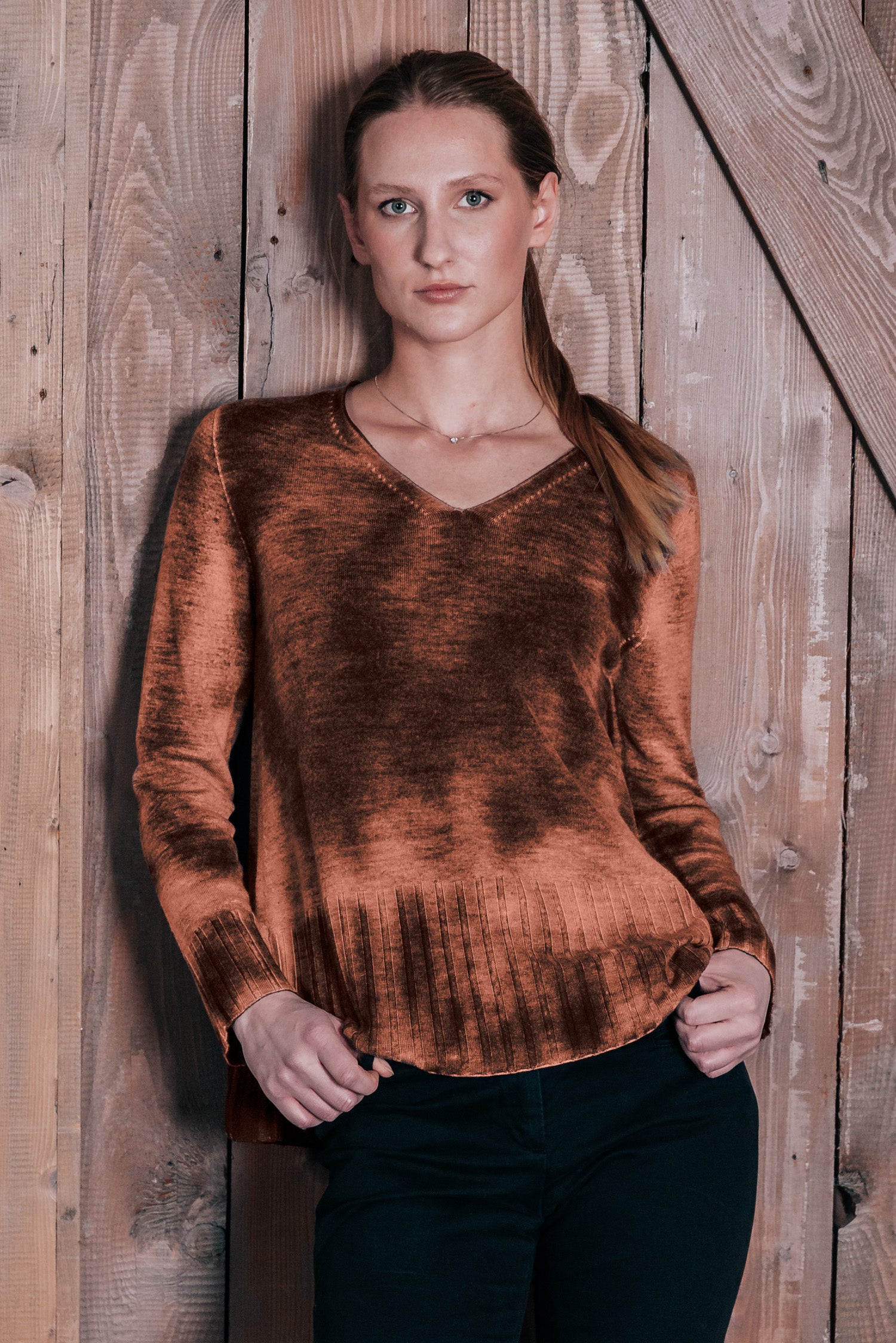 Ballater Rock Art Sweater - Volcanic
