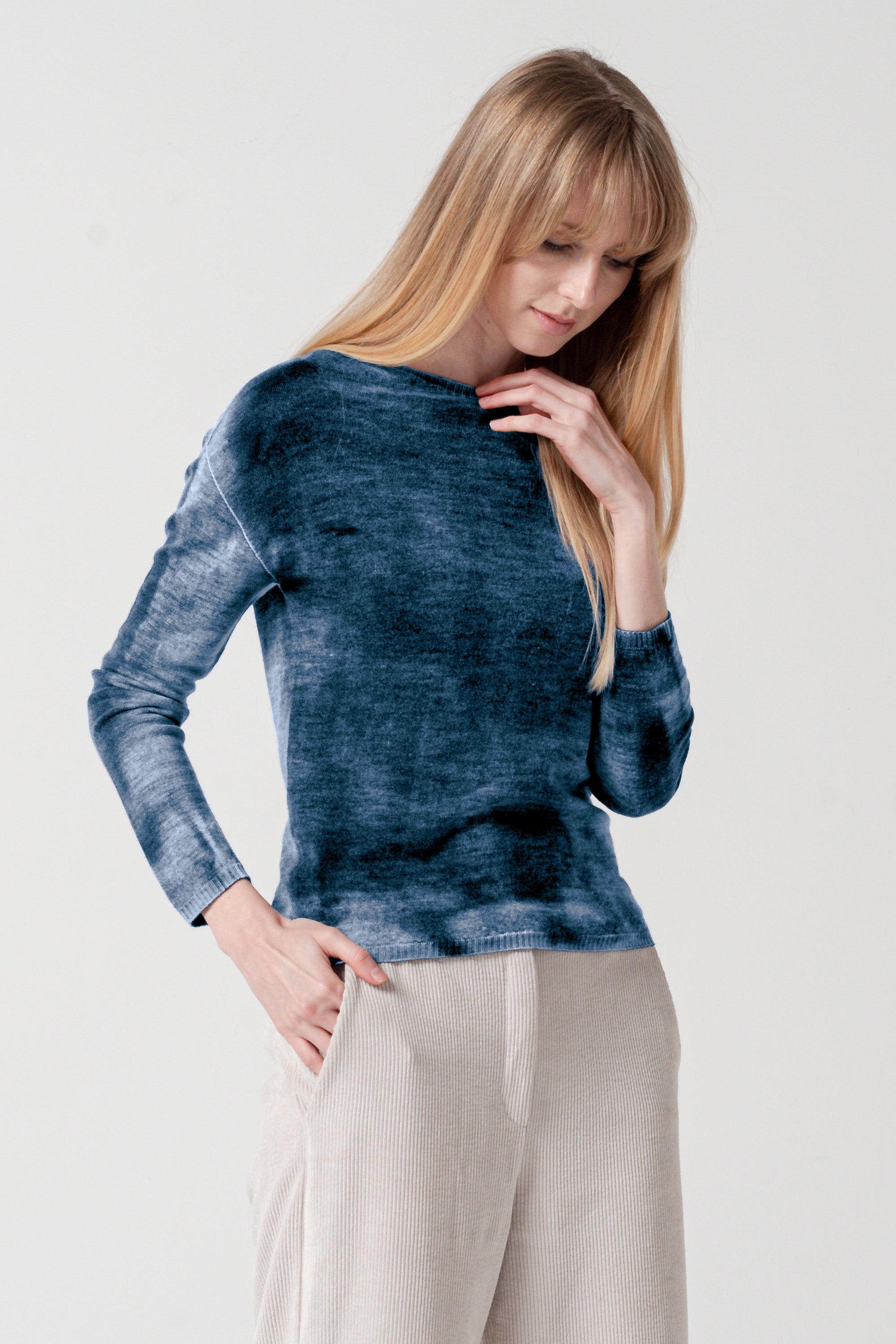 Reay Rock Art Sweater - Nocturnal