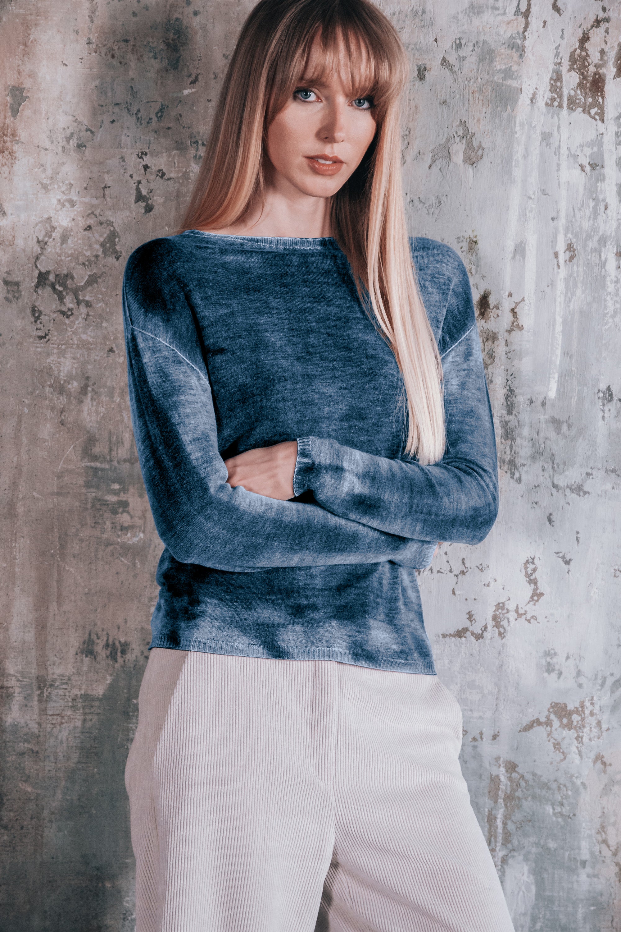 Reay Rock Art Sweater - Nocturnal