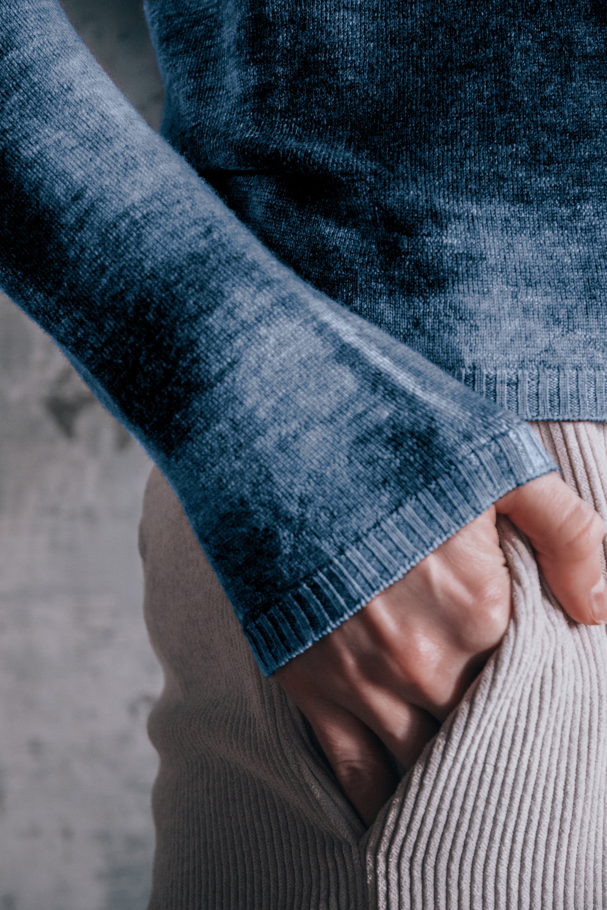 Reay Rock Art Sweater - Nocturnal