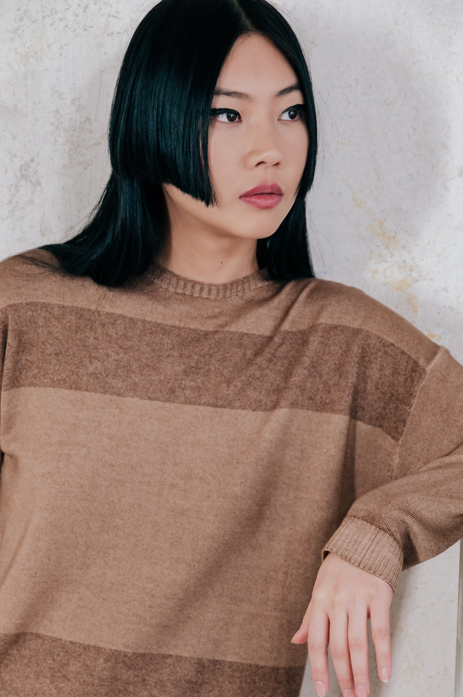 Elsie Women's Knitted Sweater - Wood