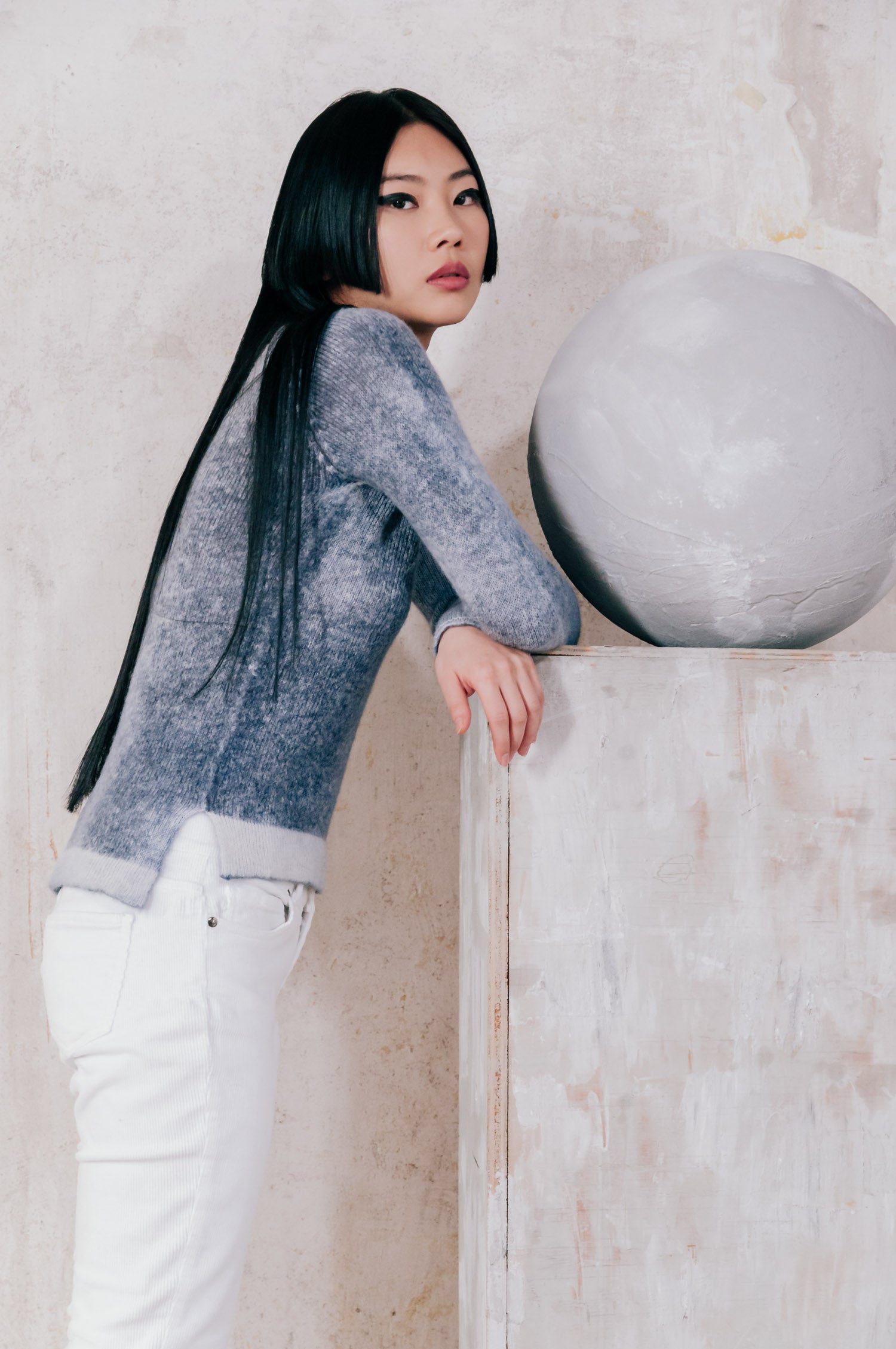 Maglia Cowie Frost Art - Navy