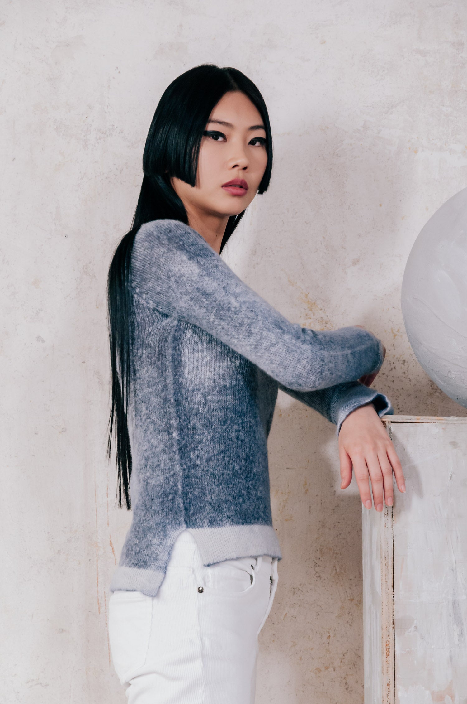 Maglia Cowie Frost Art - Navy