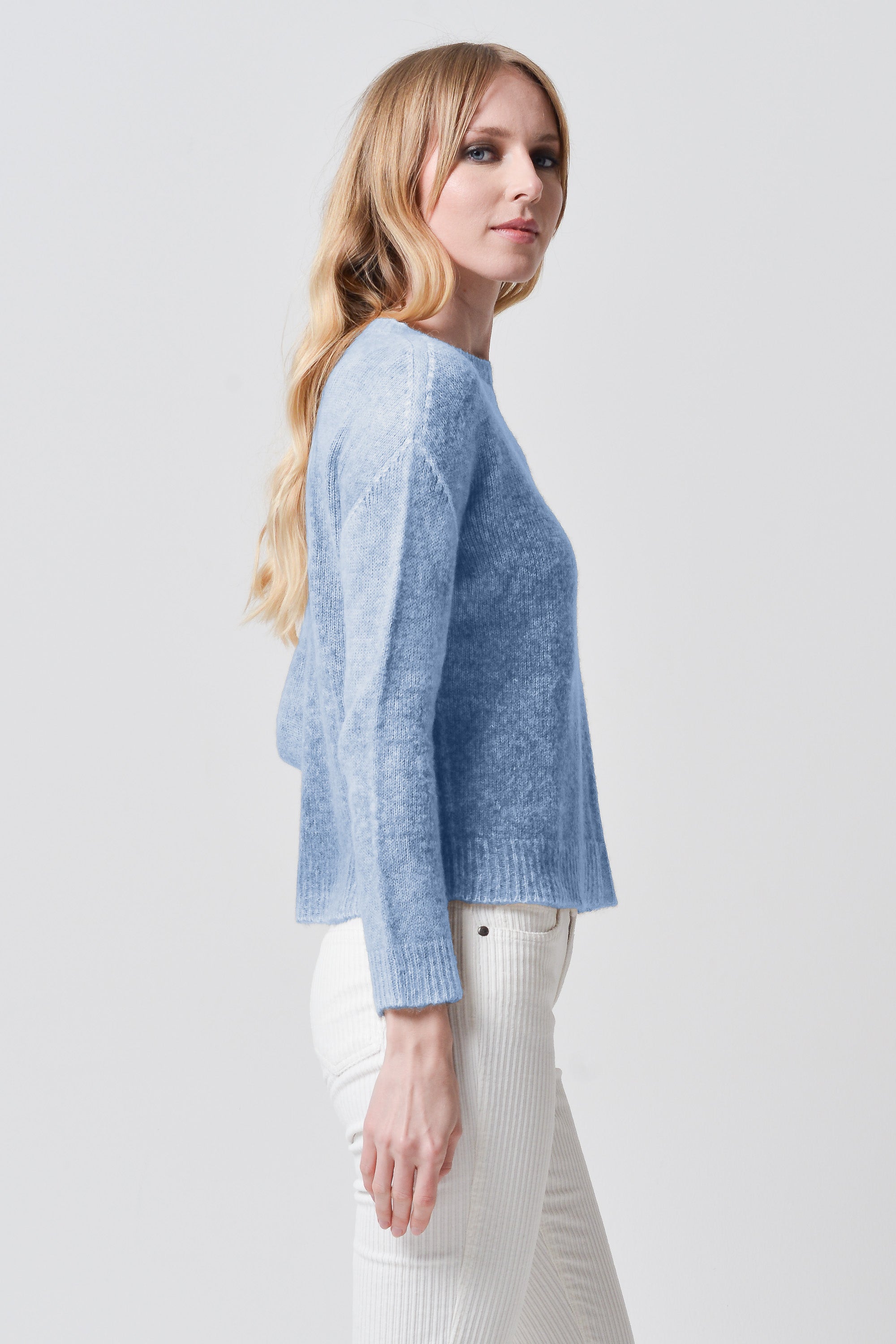 Crook Frost Art Sweater - Sky