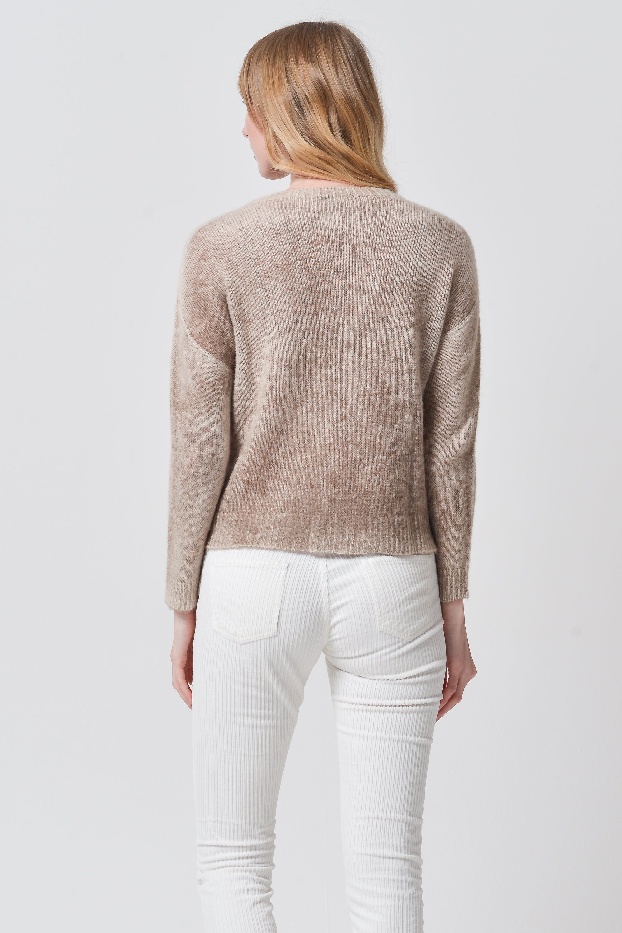 Crook Frost Art Sweater - Walnut