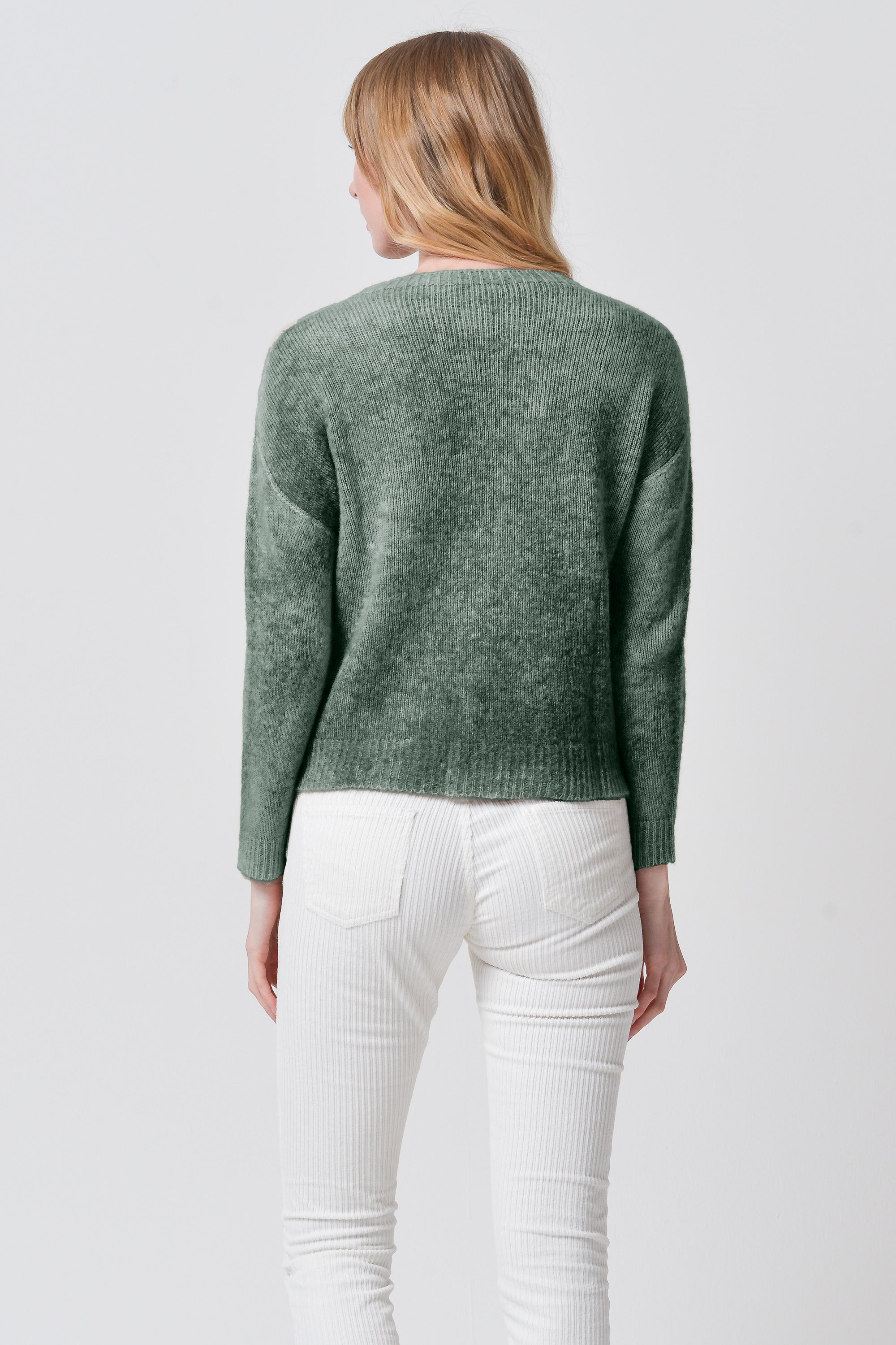 Crook Frost Art Sweater - Hunter