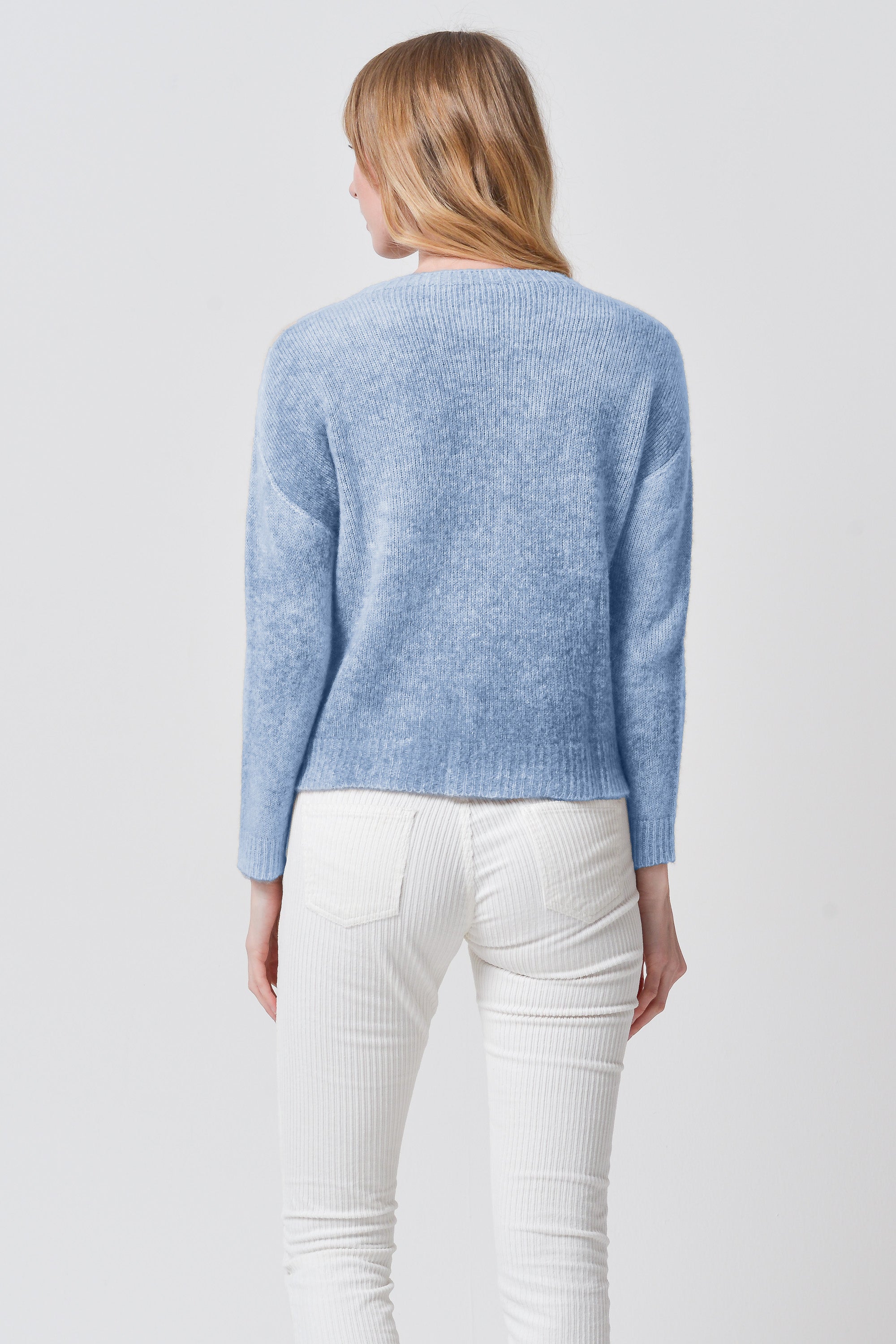Crook Frost Art Sweater - Sky