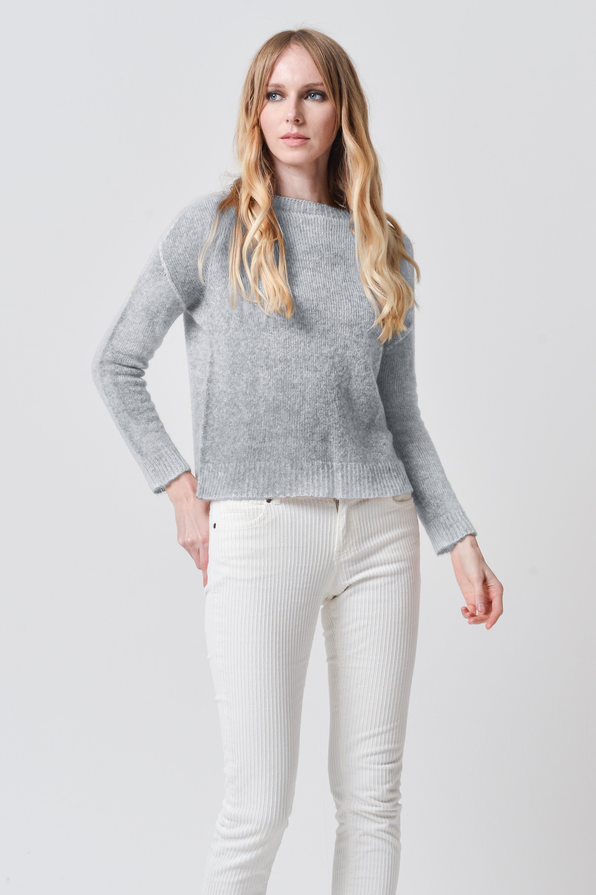 Crook Frost Art Sweater - Granite