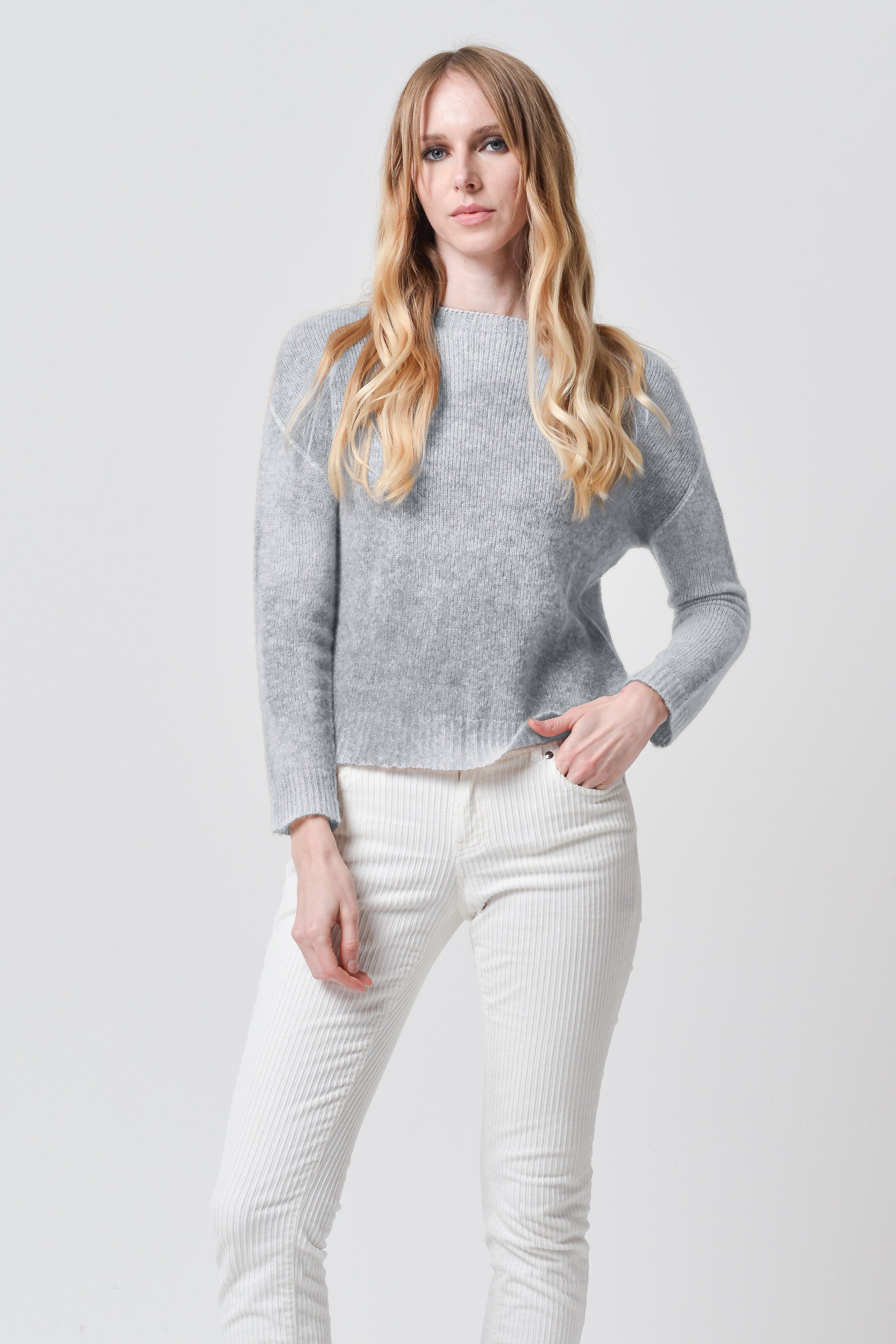 Crook Frost Art Sweater - Granite