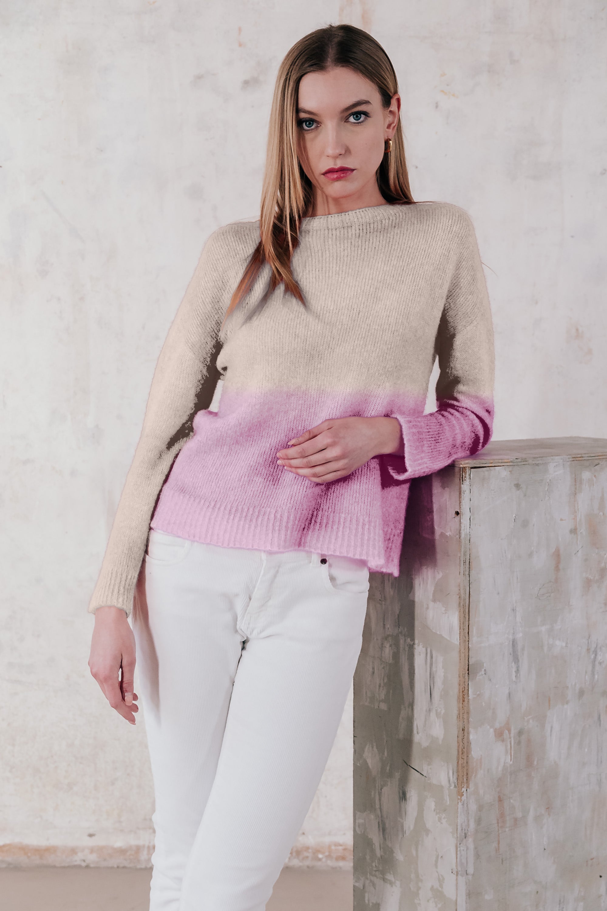 Crook X-Spray Art Sweater - Auburn