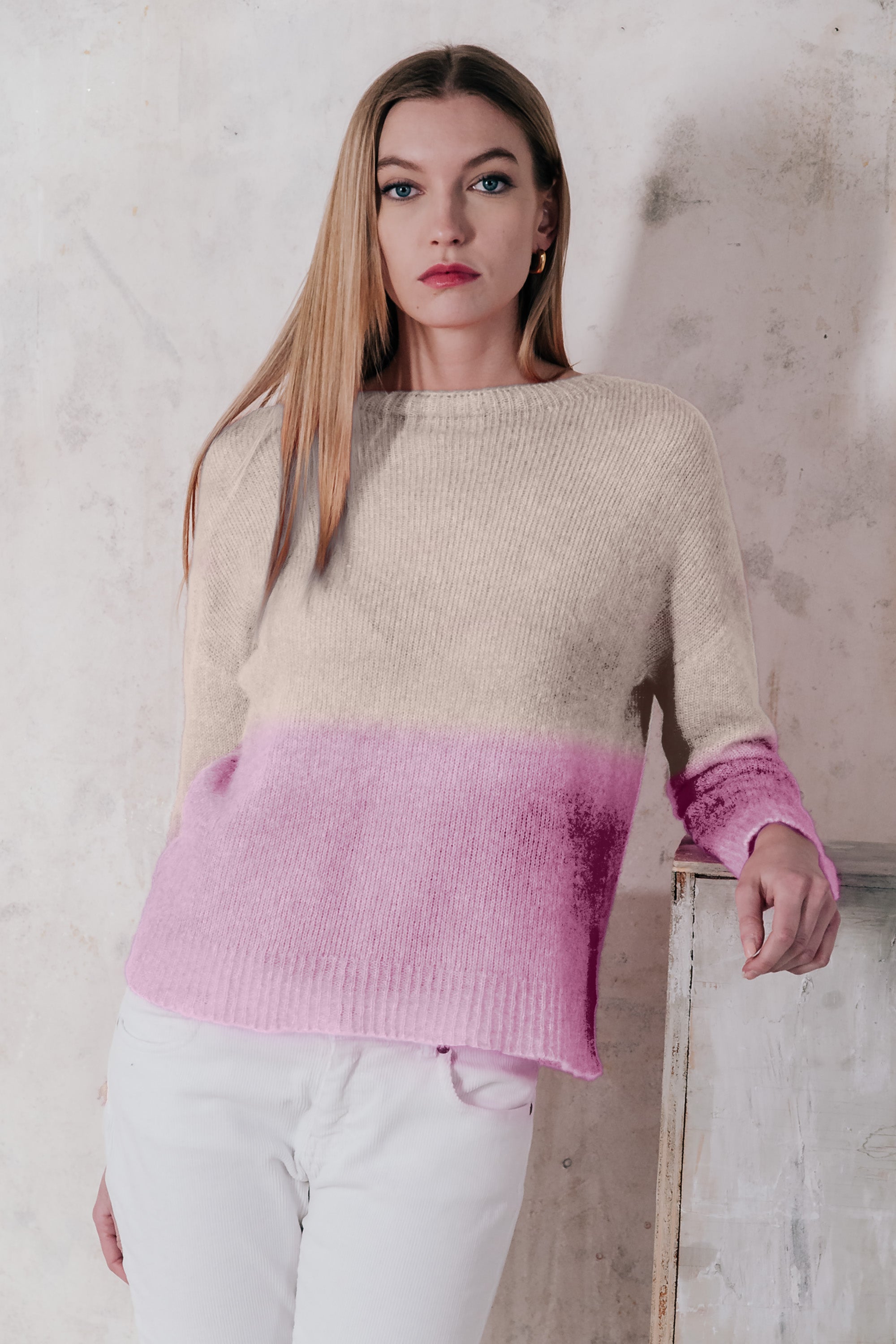 Crook X-Spray Art Sweater - Auburn