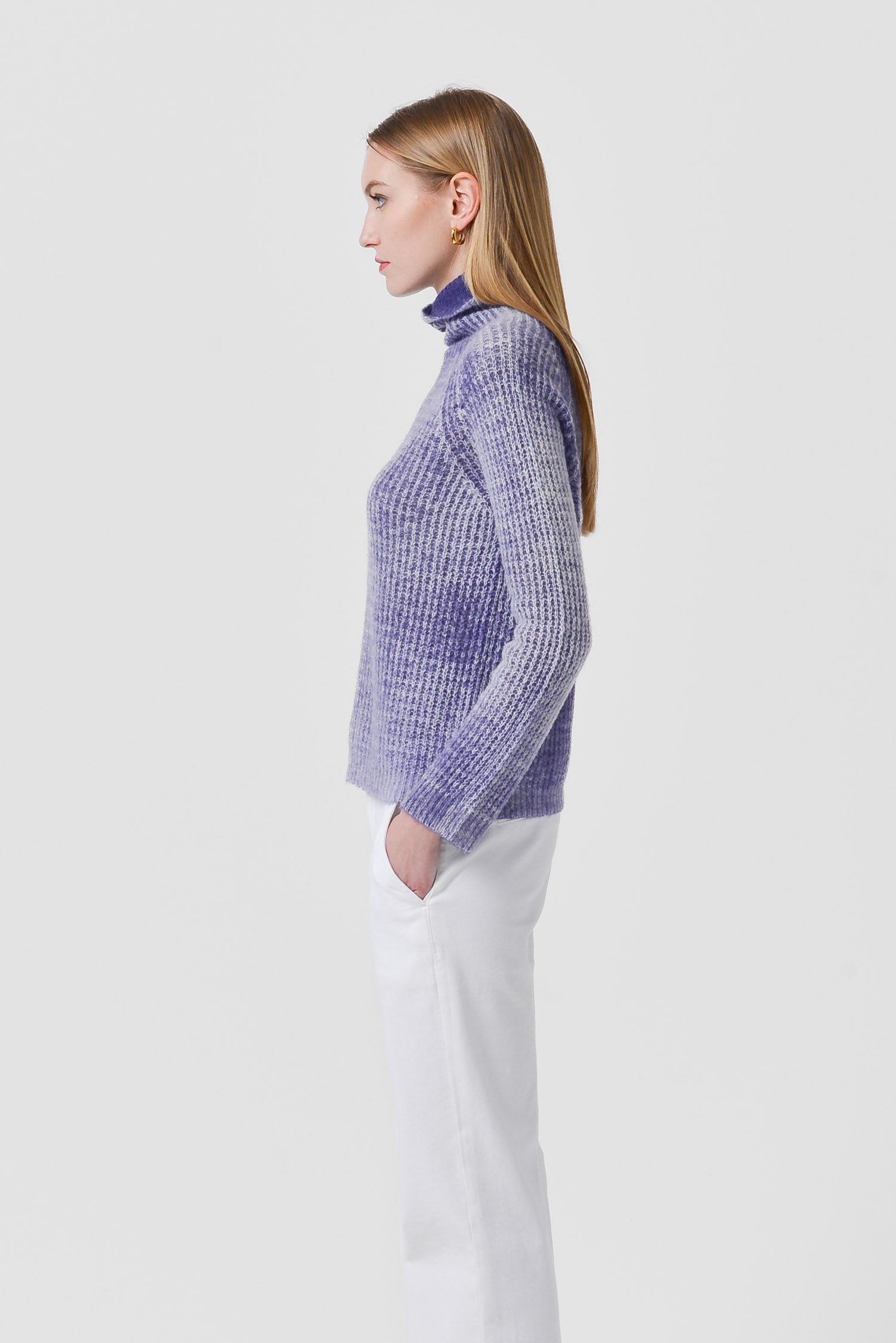 Callan Frost Art Sweater - Viola