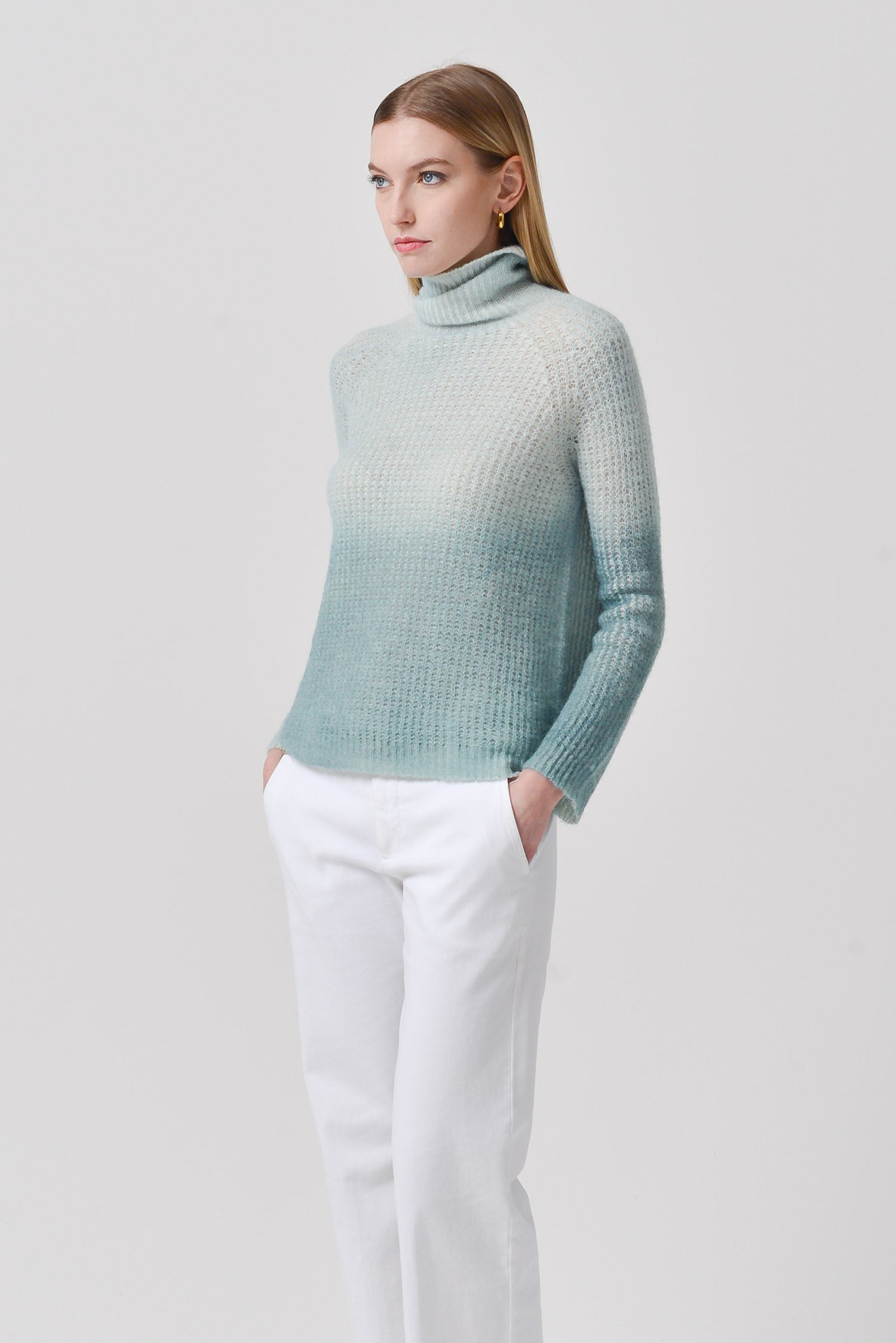 Callan X-Spray Sweater - Mermaid