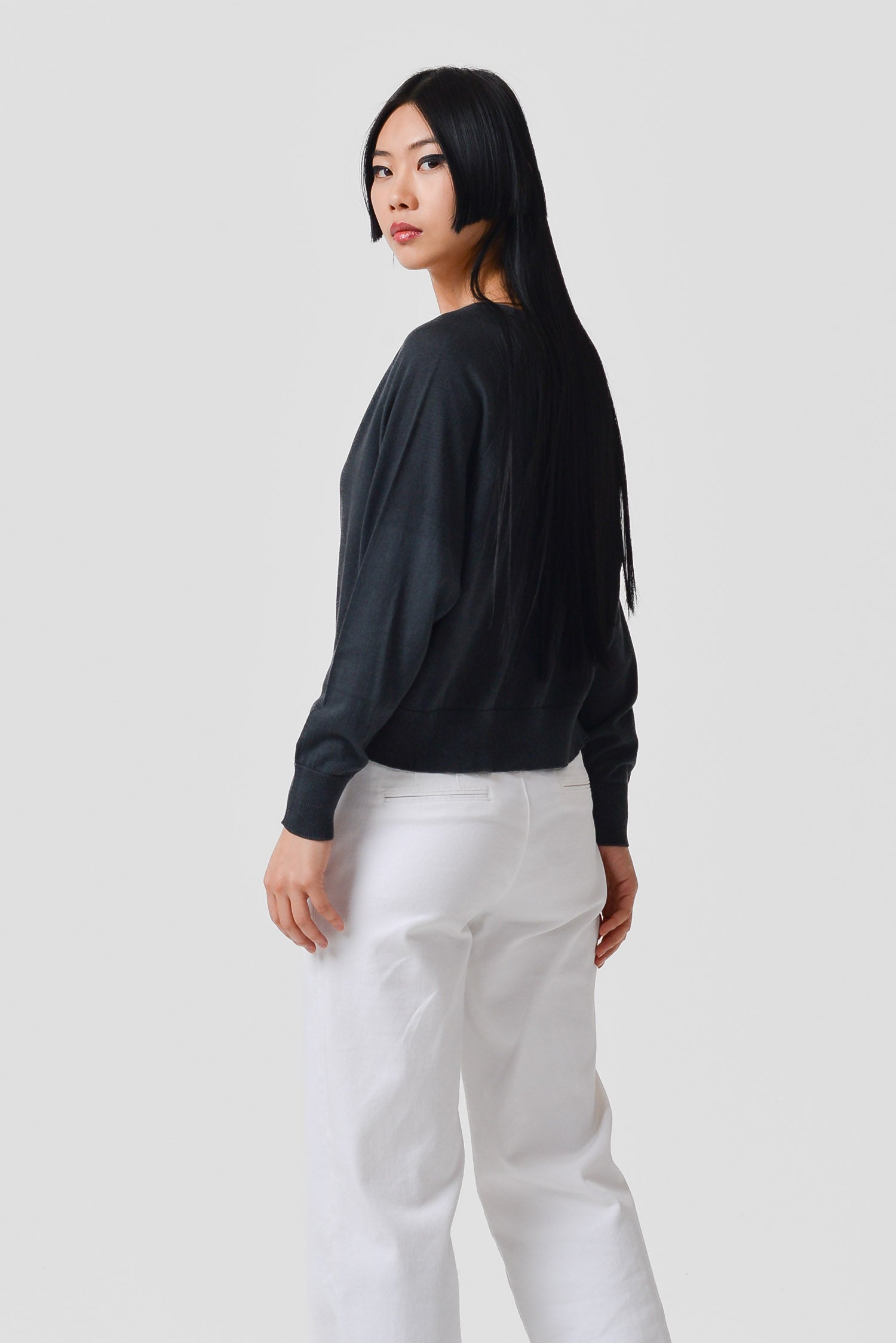 Lorie Iced Cardigan - Basalt