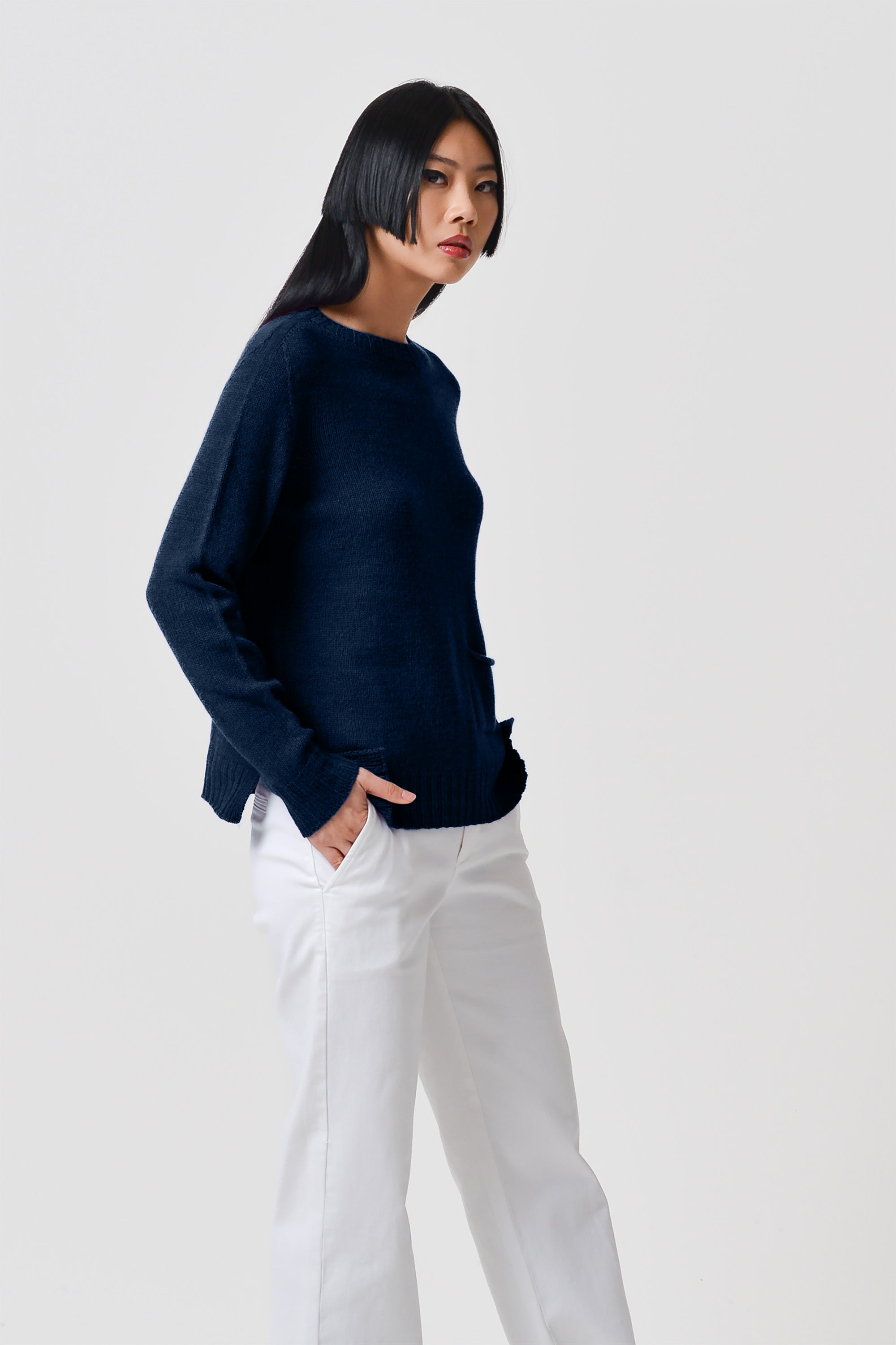 Milton Crewneck Sweater - Ultramarine