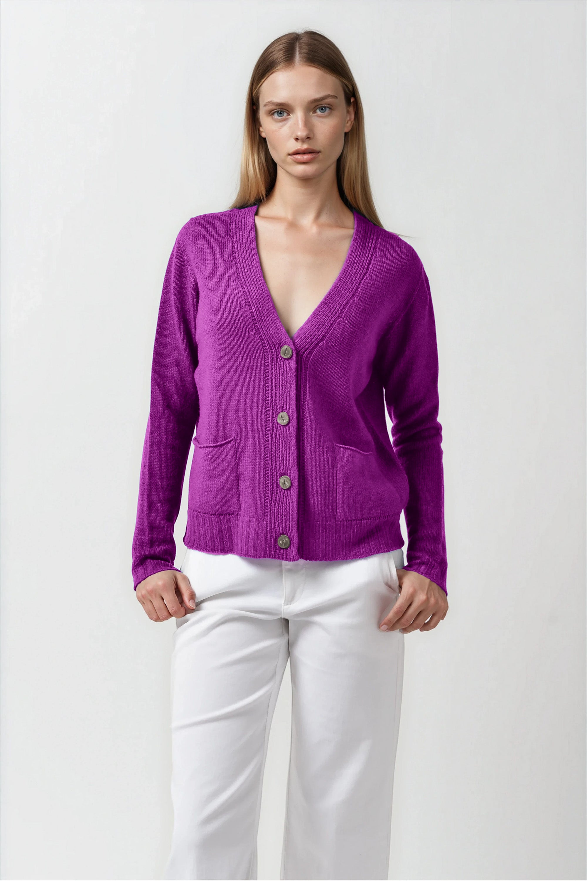 Elgin Cardigan - Sangria