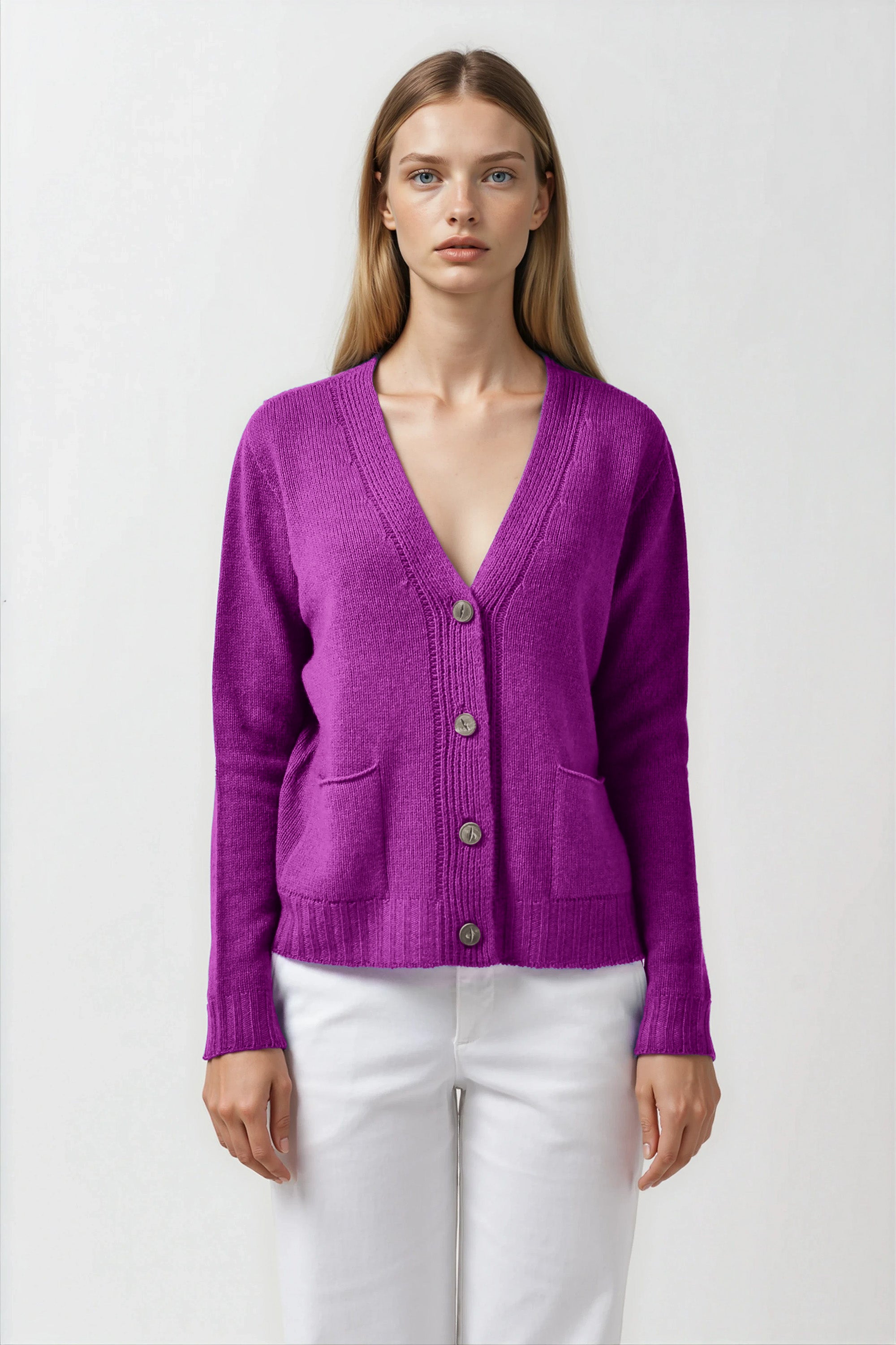 Elgin Cardigan - Sangria