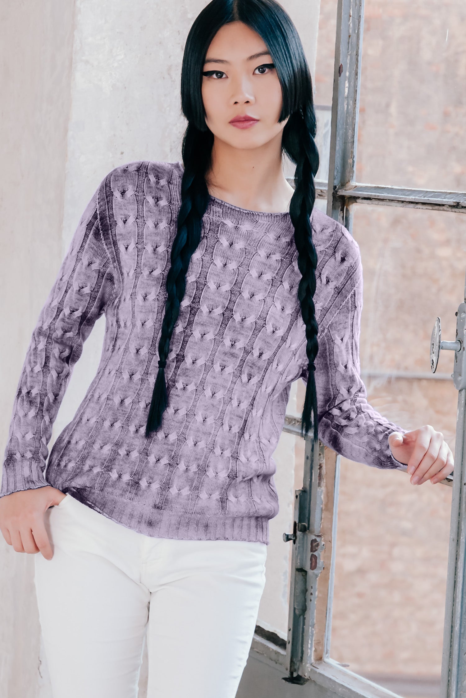 Odle Rock Art Sweater - Sedimentary
