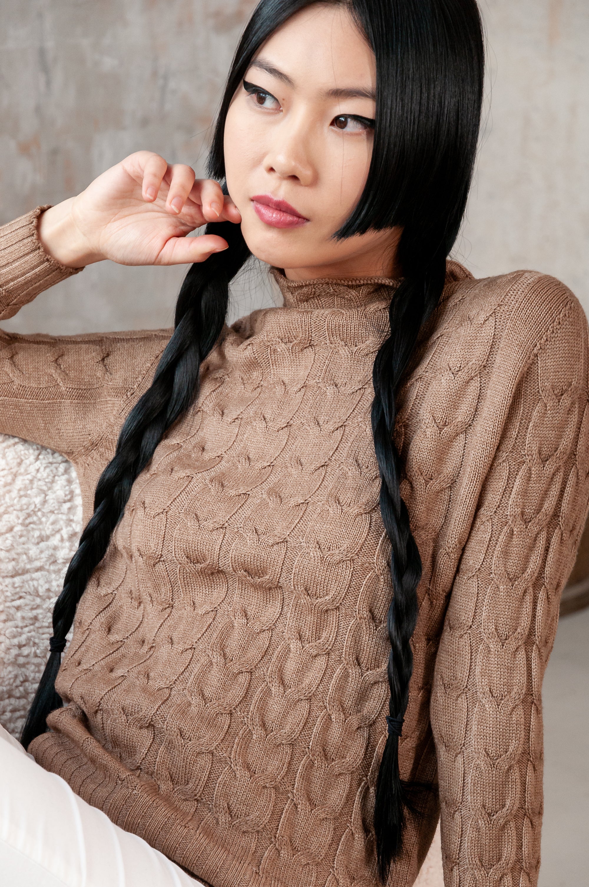 Sella Sweater - Wood