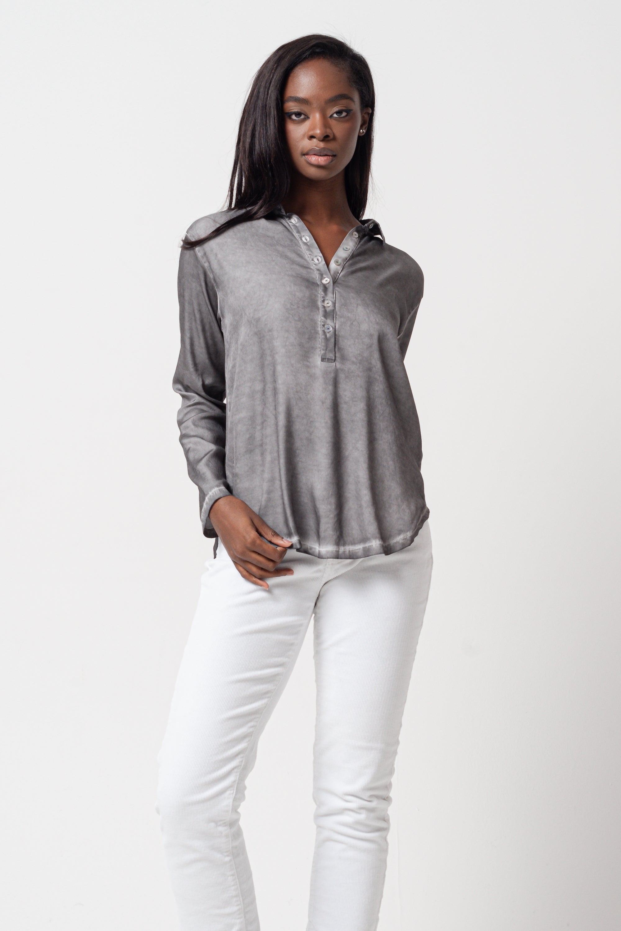 Venezia Satin Polo - Tiburon